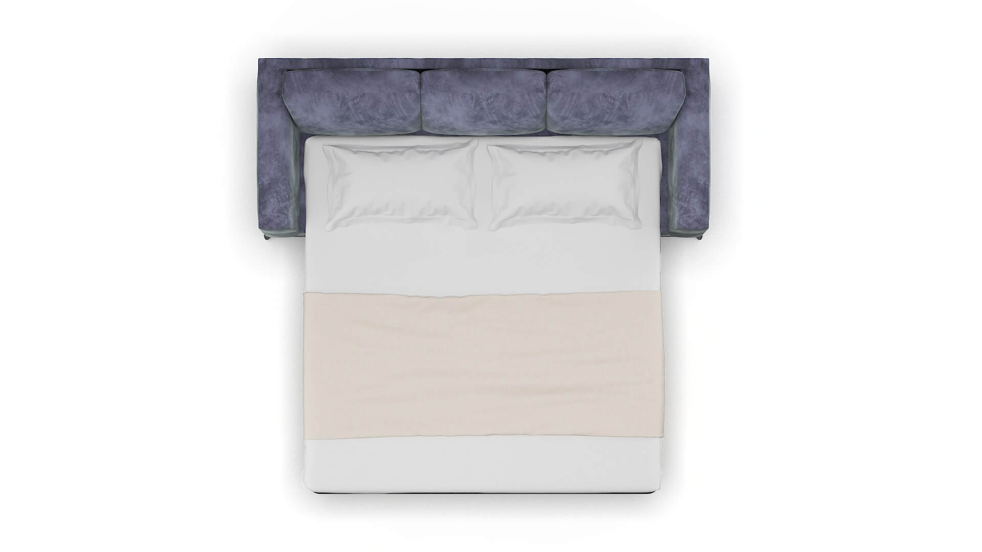 Toronto Terrain Dusk Sofa Sleeper Espresso legs 3