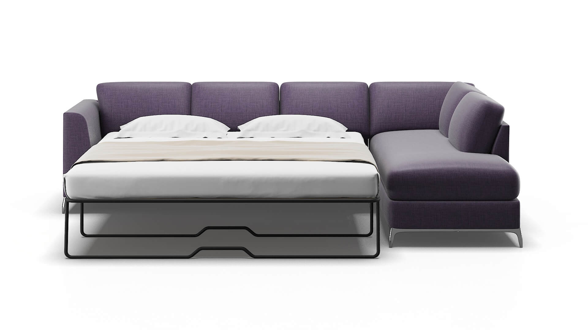 Toronto Tess Blackberry Panel Sleeper Espresso legs 1