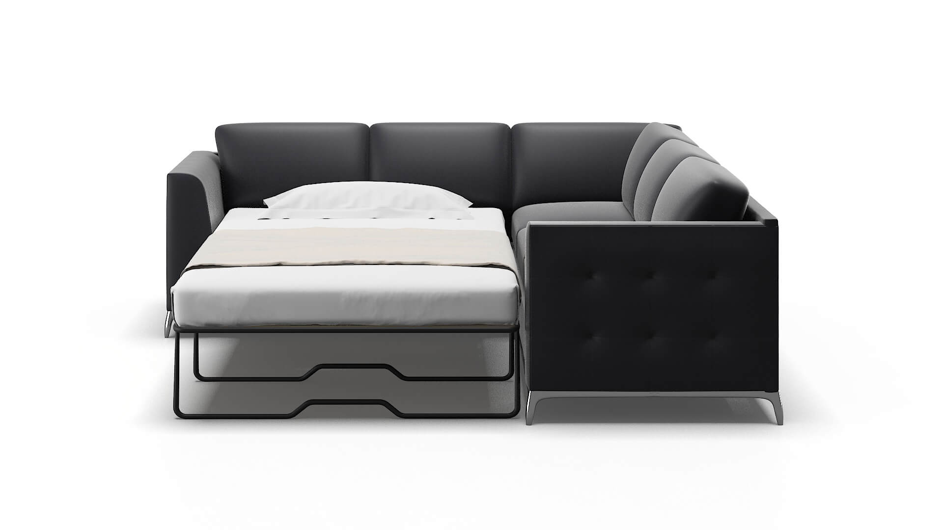 Toronto Urban_d Eclipse Sectional Sleeper Espresso legs 1