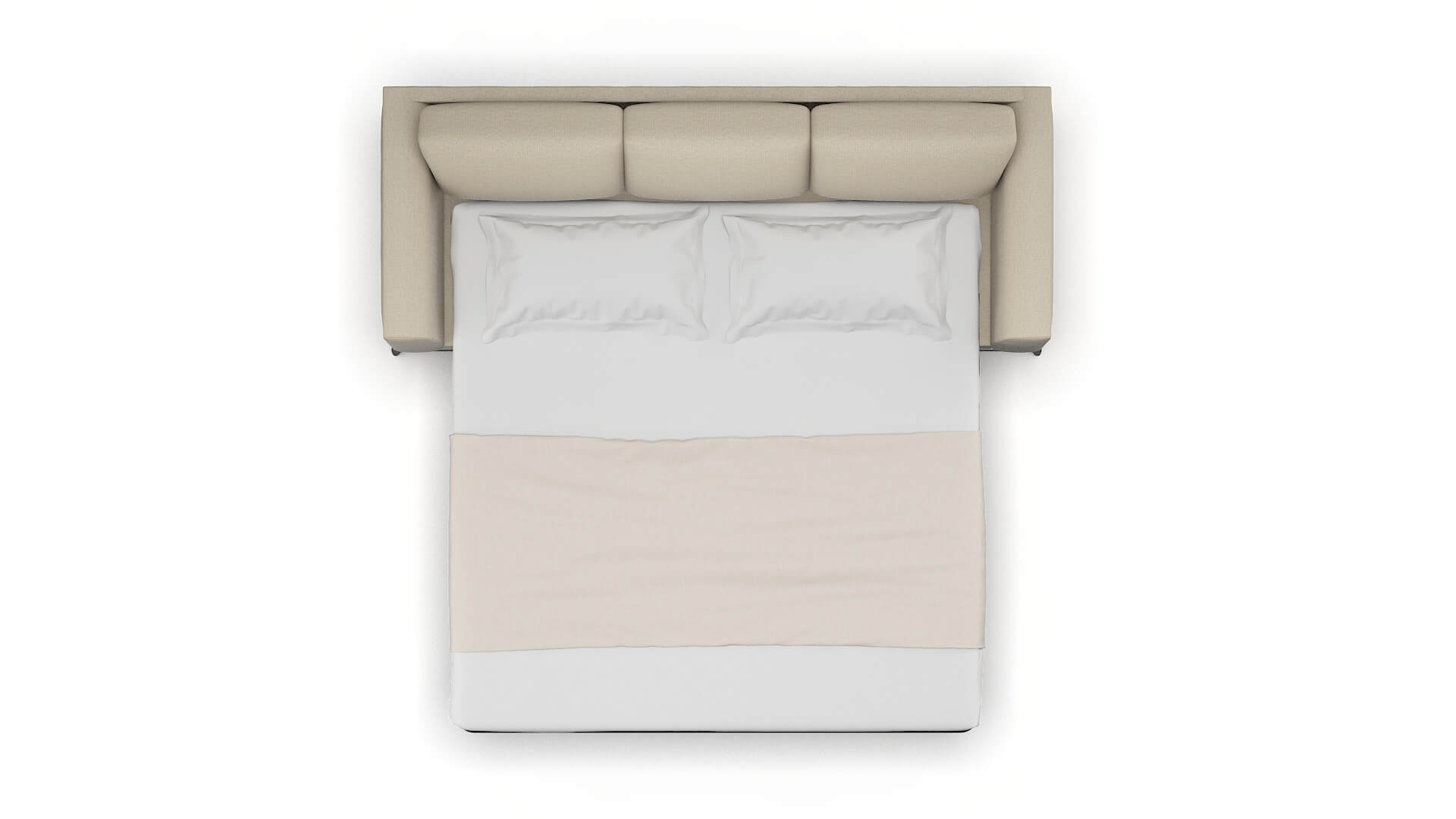 Toronto Urban_d Silver Sofa Sleeper Espresso legs 3