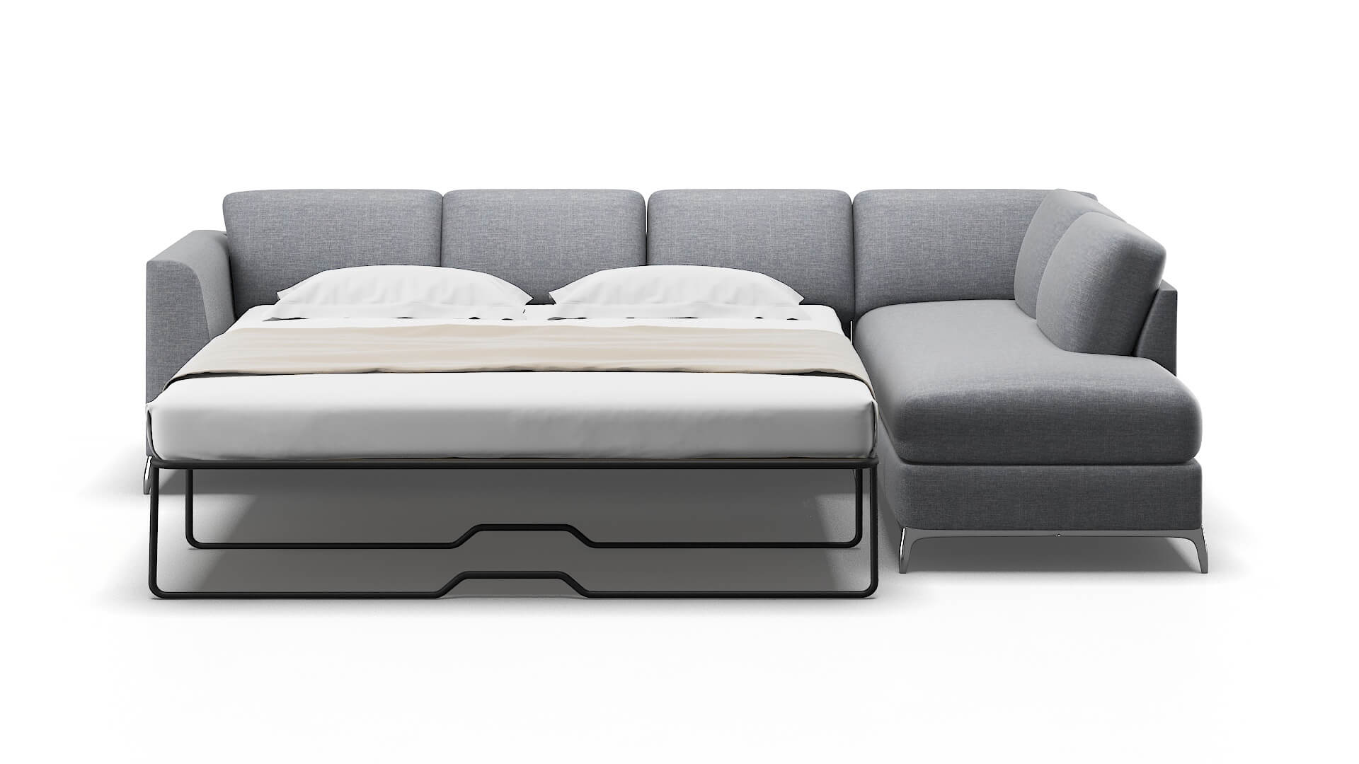 Toronto Venus Mist Panel Sleeper Espresso legs 1