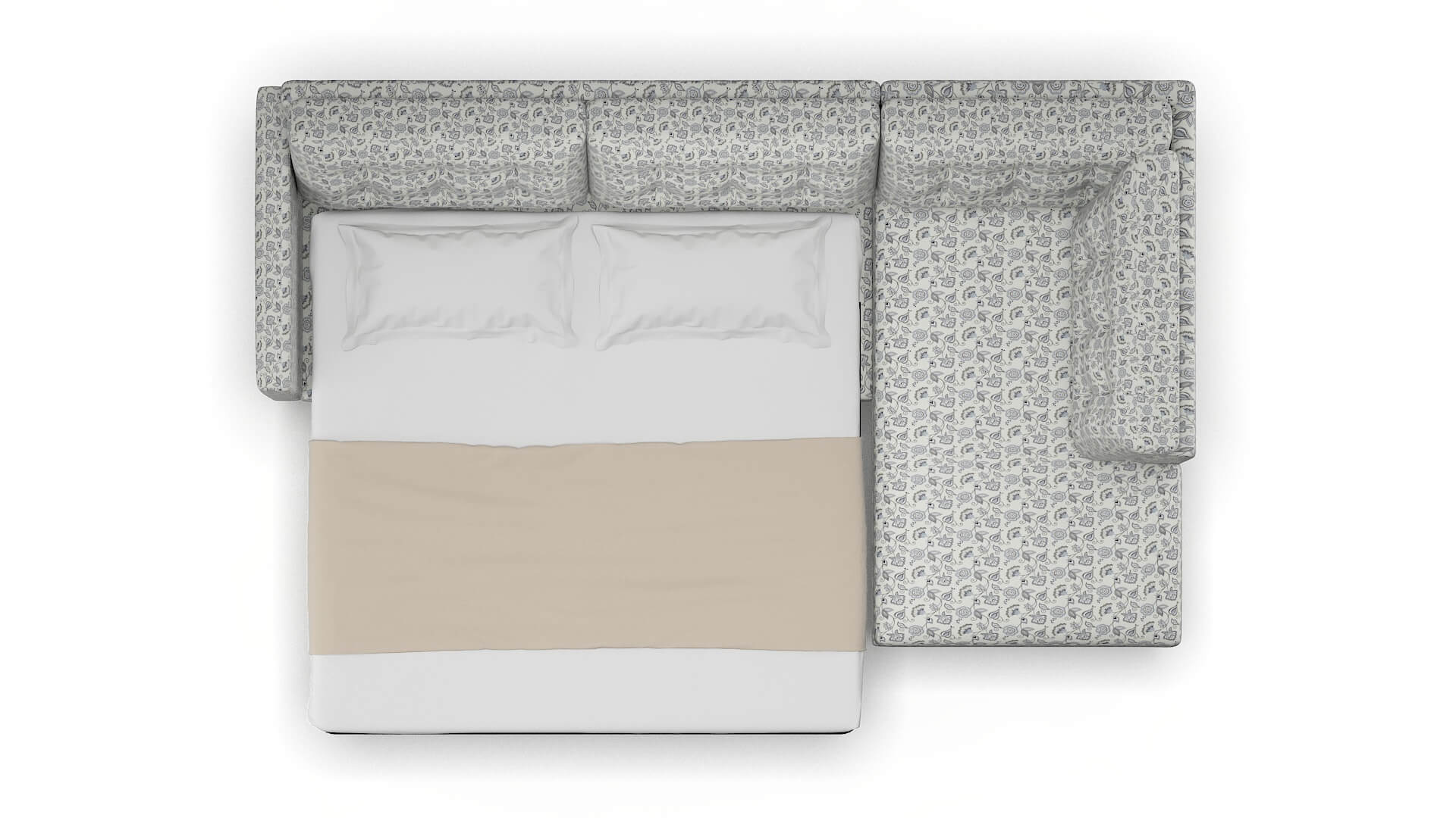 Turin Avignon Sky Panel Sleeper Espresso legs 3