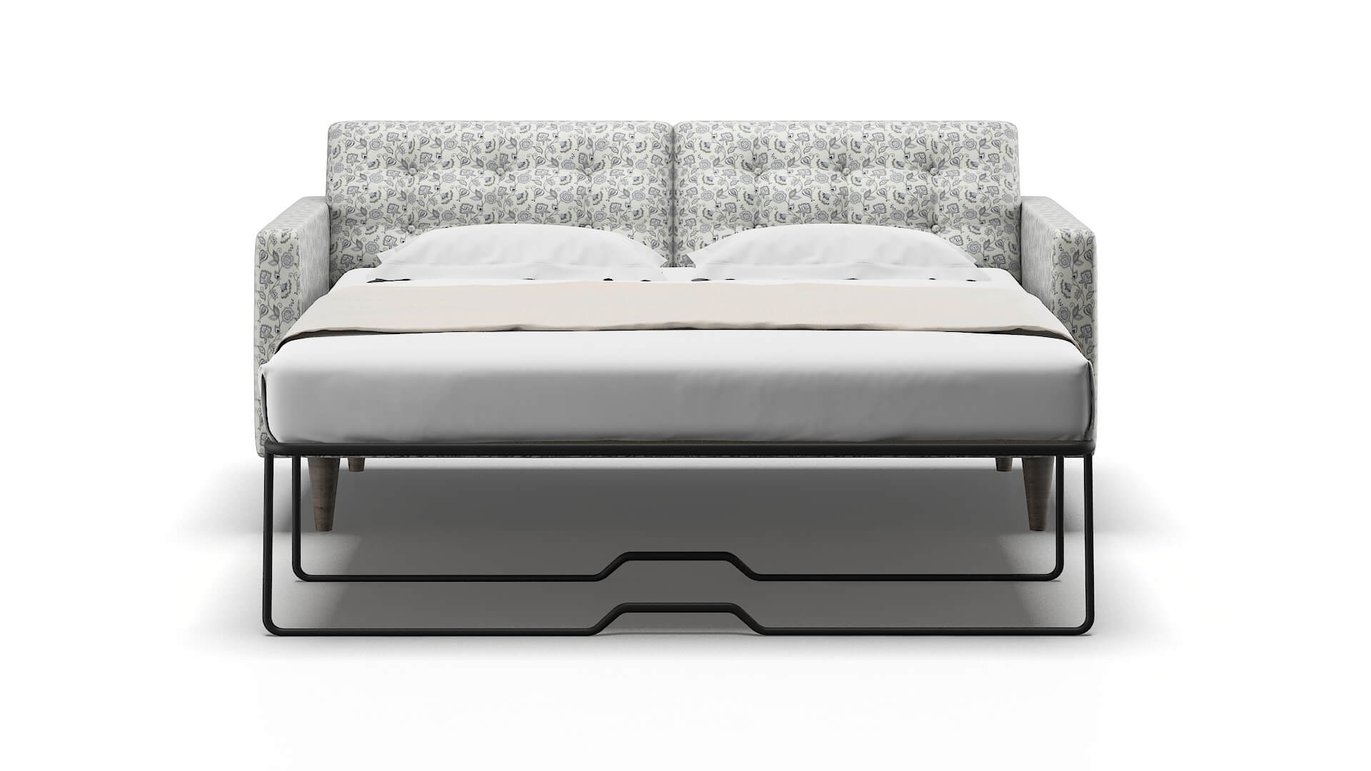 Turin Avignon Sky Sofa Sleeper Espresso legs 1