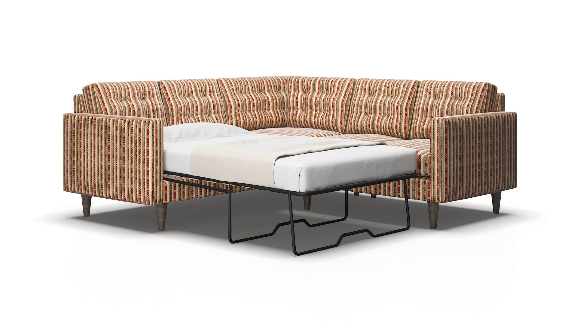 Turin Bodhi tango Sectional sleeper Espresso Legs  2