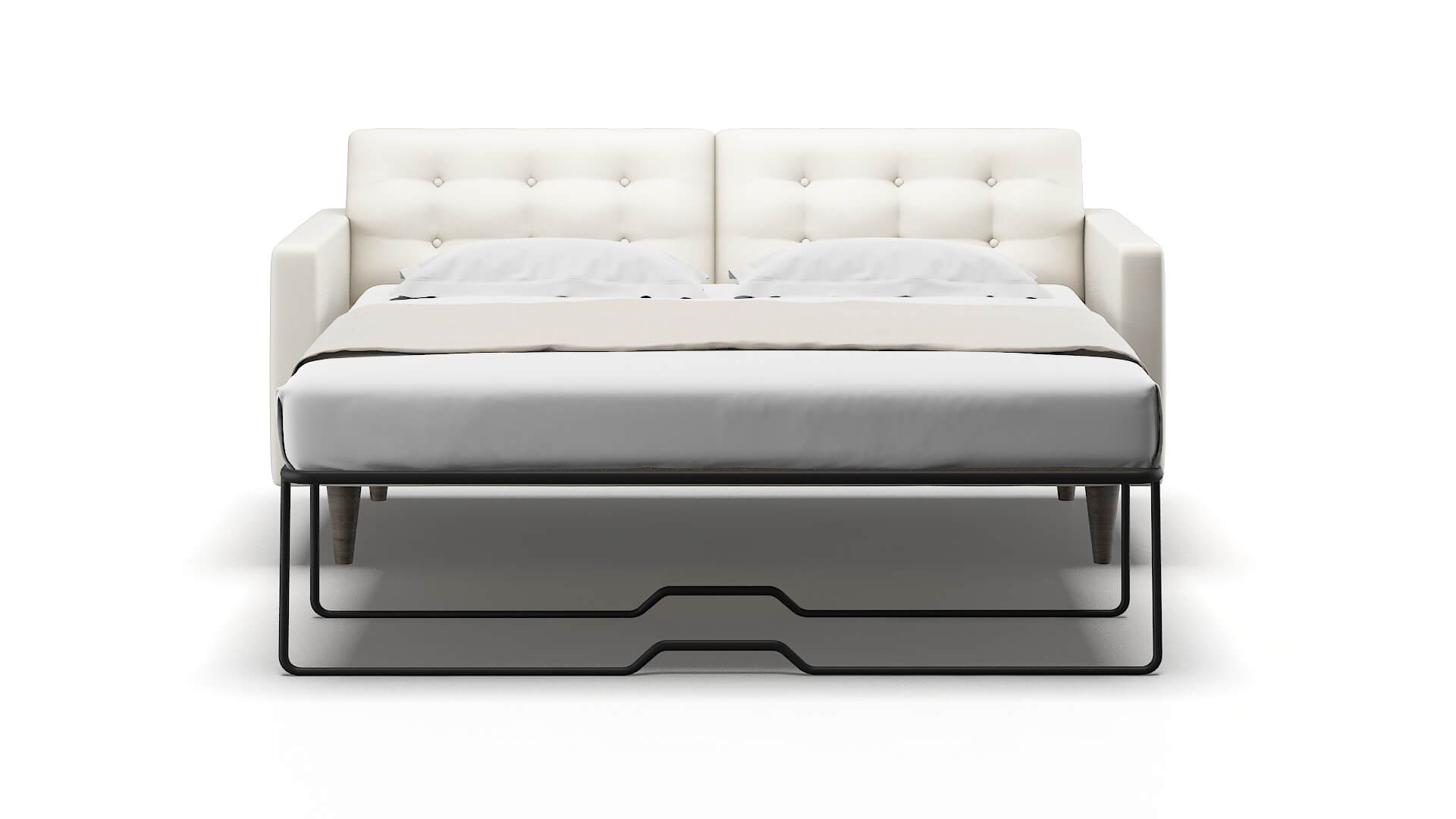 Turin Chance Bone Sofa Sleeper Espresso legs 1