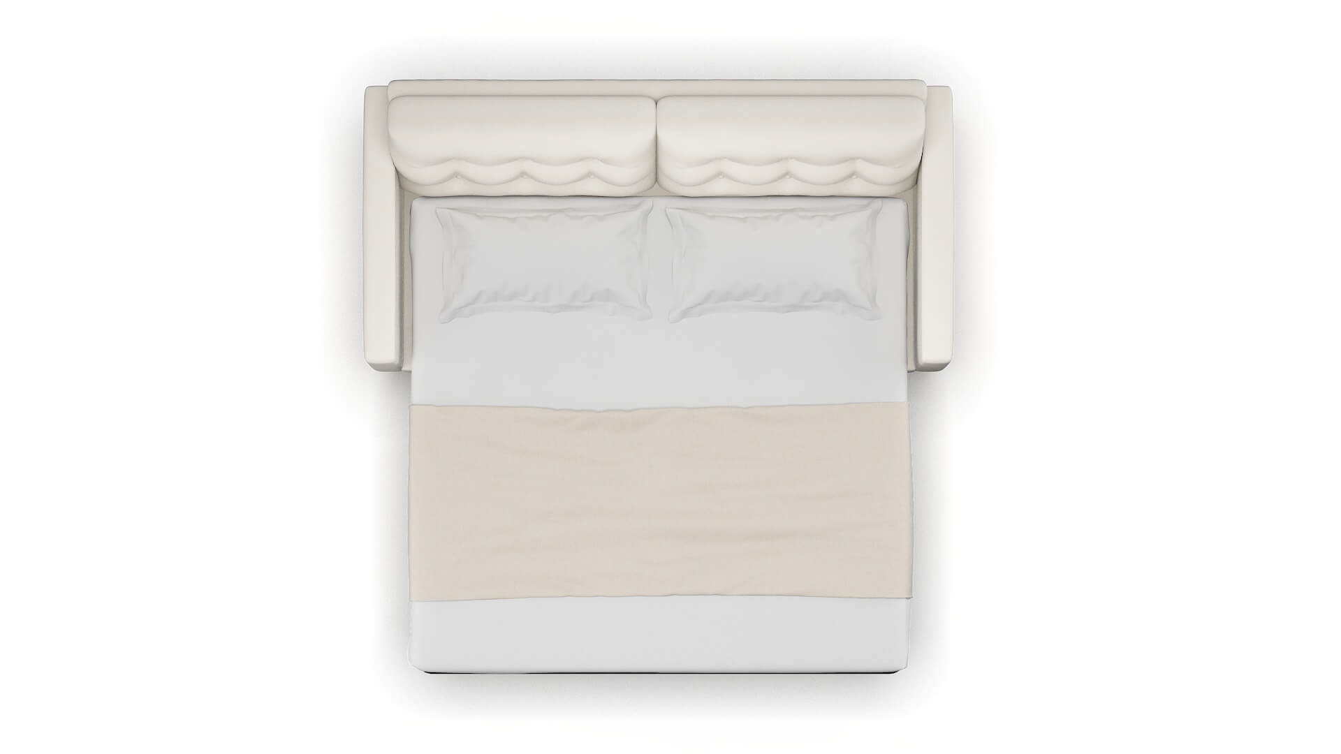 Turin Chance Bone Sofa Sleeper Espresso legs 3