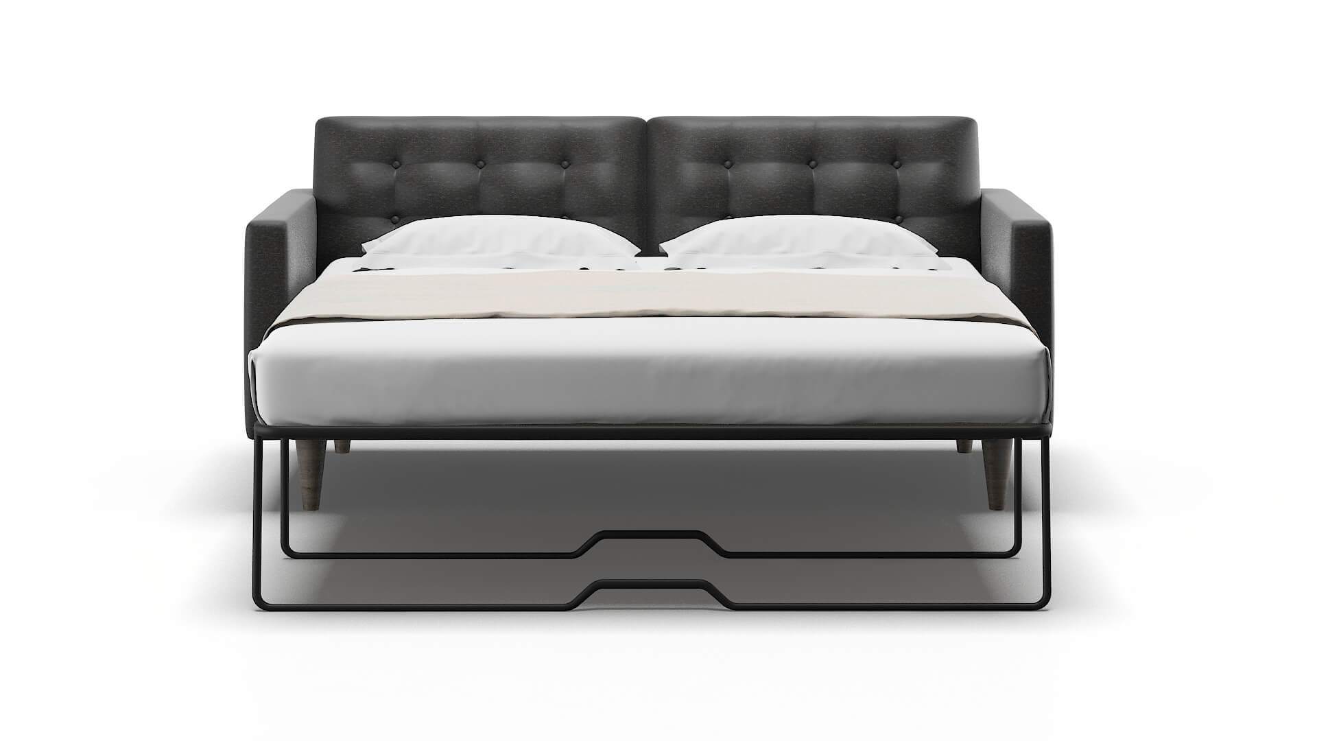 Turin Chance Denim Sofa Sleeper Espresso legs 1