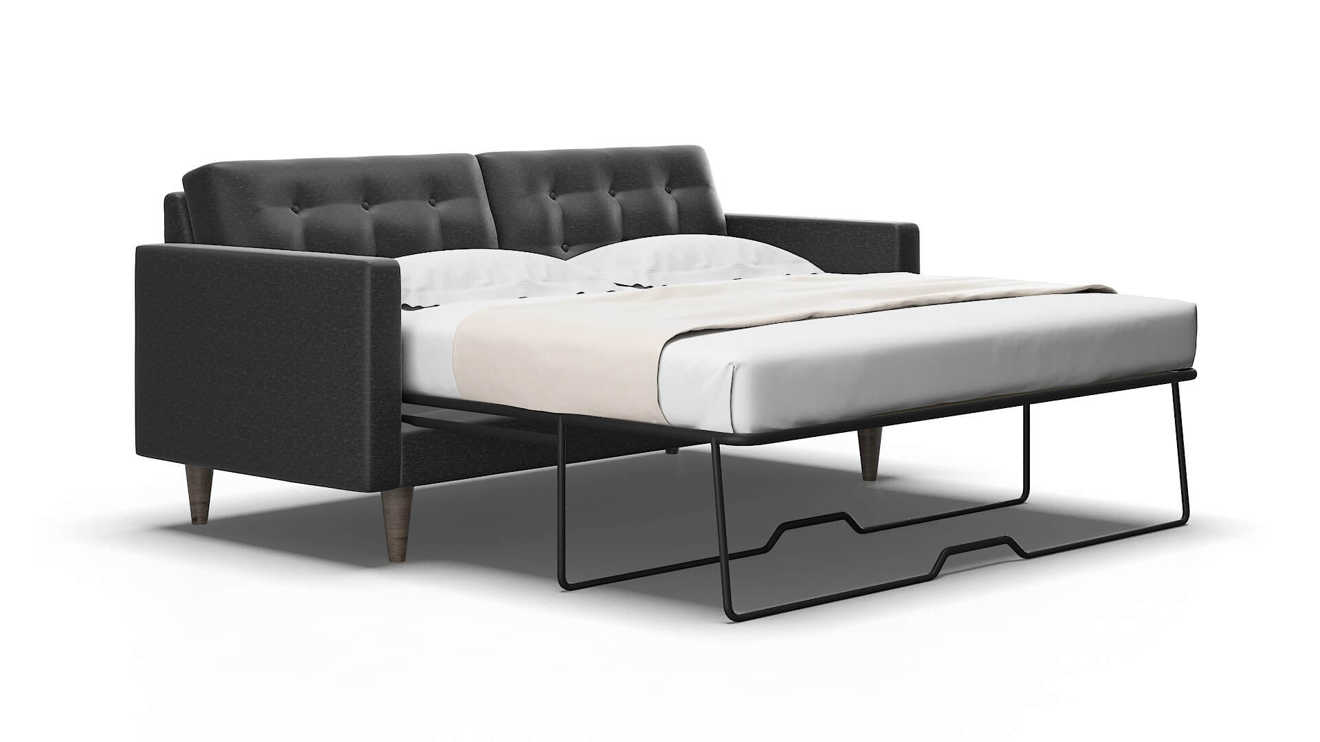 Turin Chance denim Sofa sleeper Espresso Legs  2