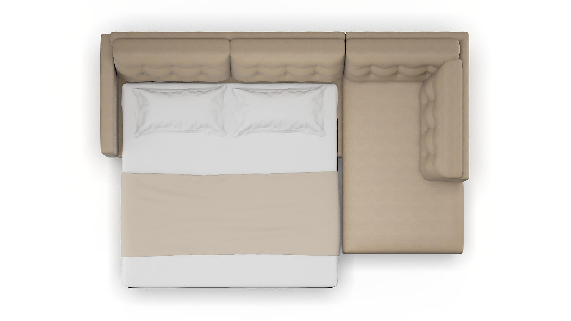 Turin Chance Platinum Panel Sleeper Espresso legs 3