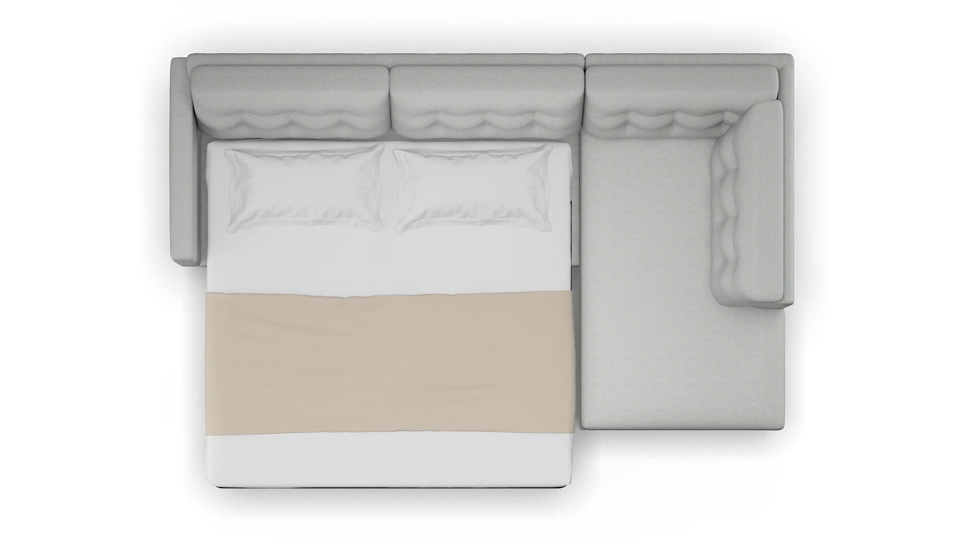 Turin Dawson Platinum Panel Sleeper Espresso legs 3