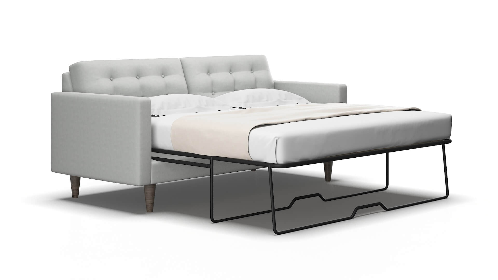 Turin Dawson Platinum Sofa Sleeper Espresso legs 2