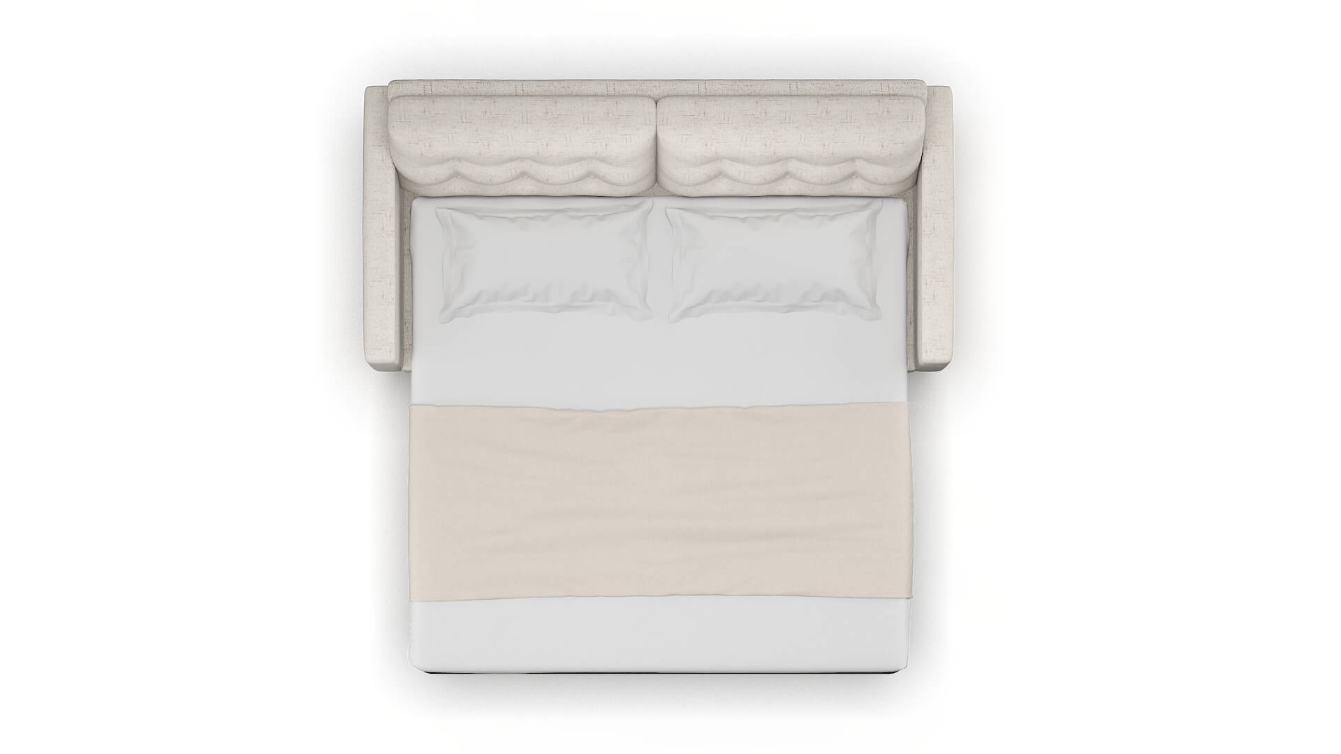 Turin Derby Taupe Sofa Sleeper Espresso legs 3