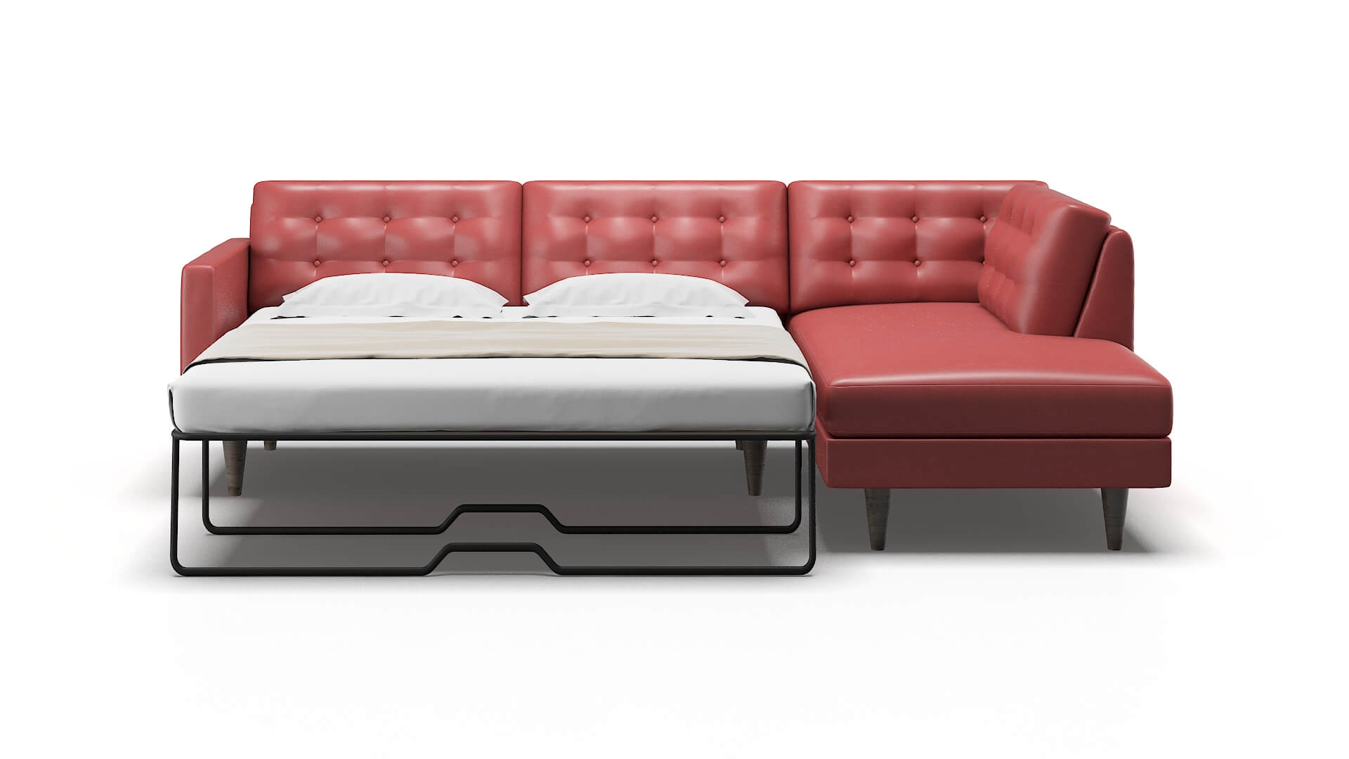 Turin Dillion Cordovan Panel Sleeper Espresso legs 1