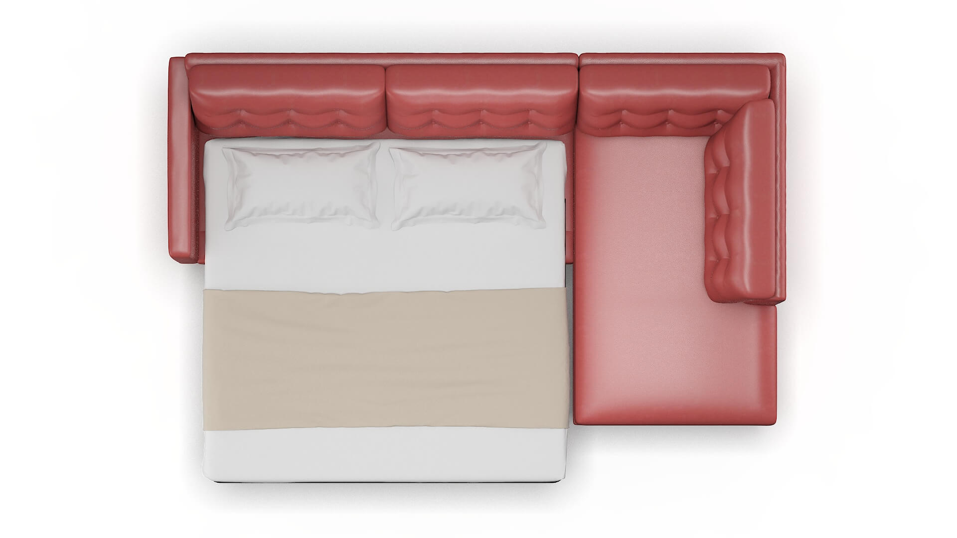 Turin Dillion Cordovan Panel Sleeper Espresso legs 3