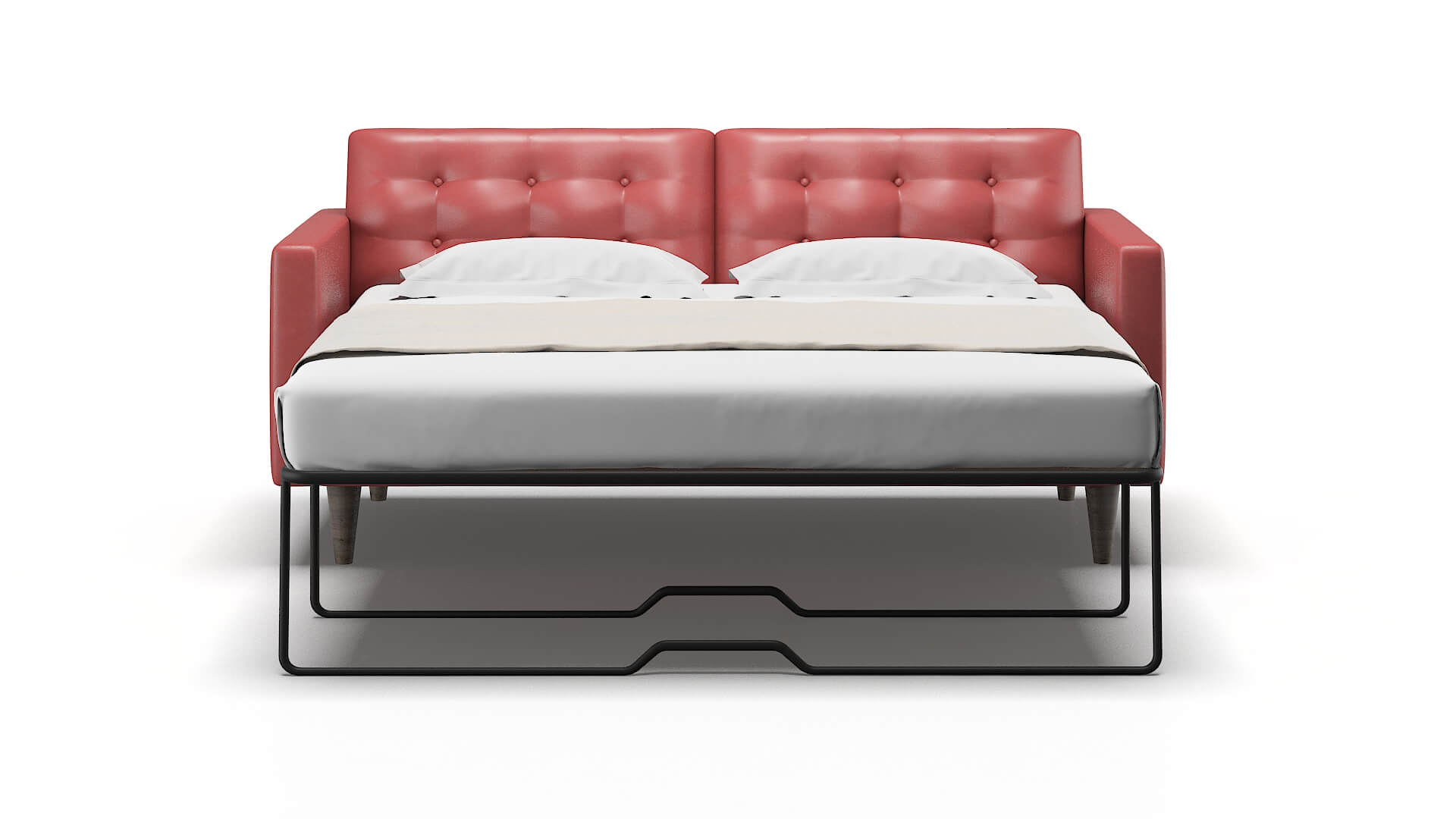 Turin Dillion Cordovan Sofa Sleeper Espresso legs 1