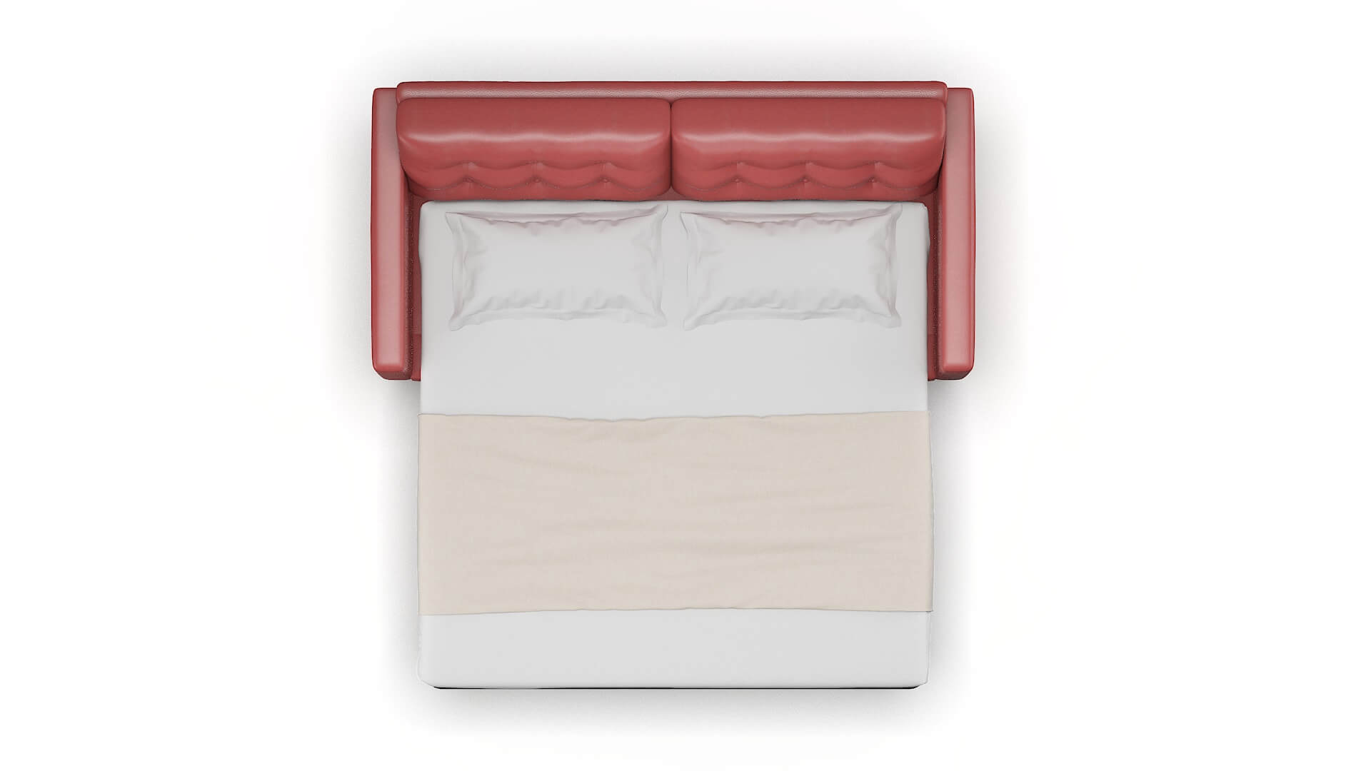 Turin Dillion Cordovan Sofa Sleeper Espresso legs 3