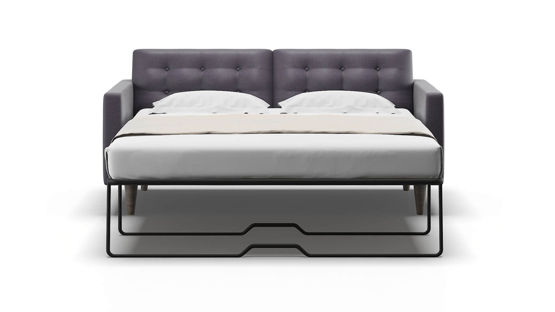 Turin Durham Ink Sofa Sleeper Espresso legs 1