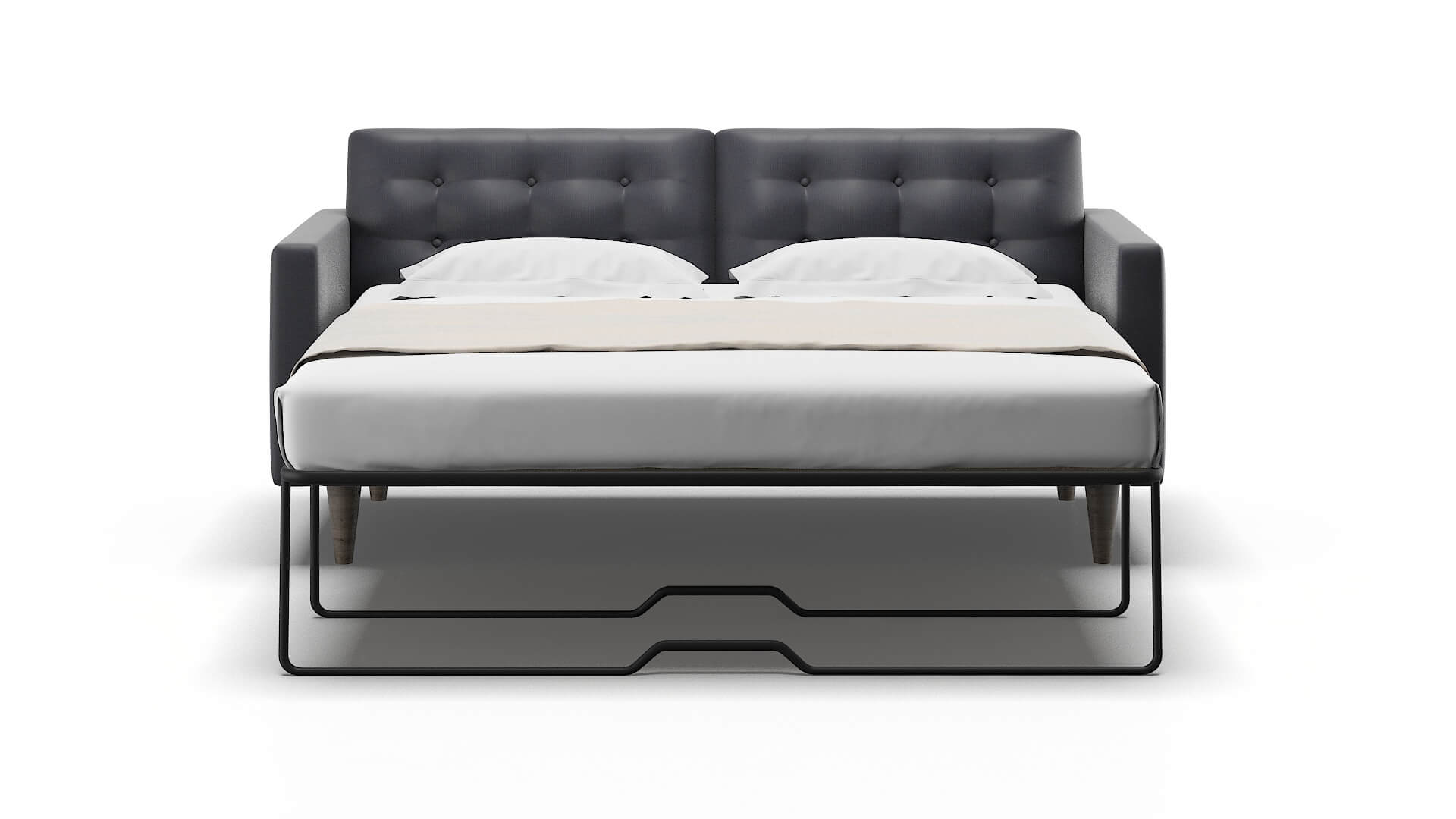 Turin Hepburn_hrp Deep_sea Sofa Sleeper Espresso legs 1