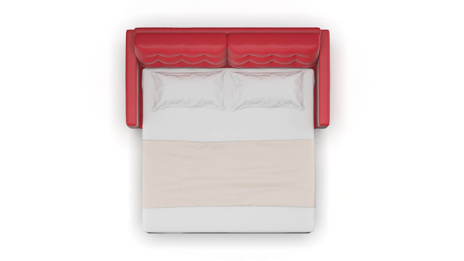 Turin Hepburn_hrp Pottery Sofa Sleeper Espresso legs 3