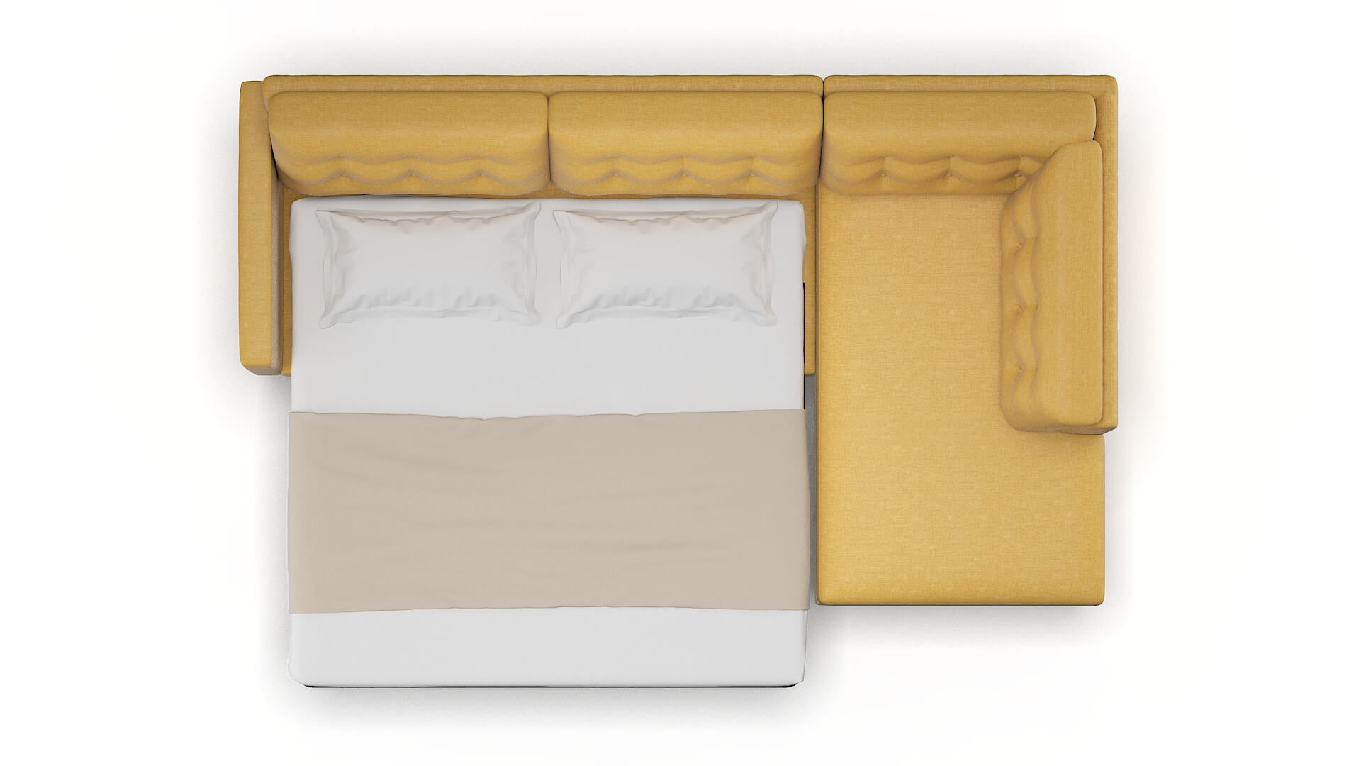 Turin Jade 400 Panel Sleeper Espresso legs 3