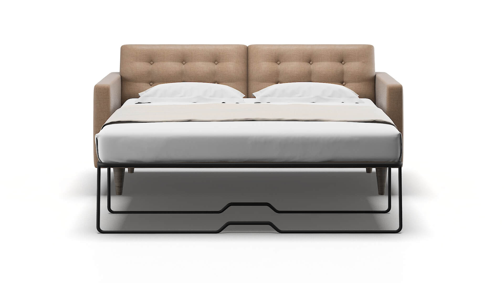 Turin Keylargo Mink Sofa Sleeper Espresso legs 1