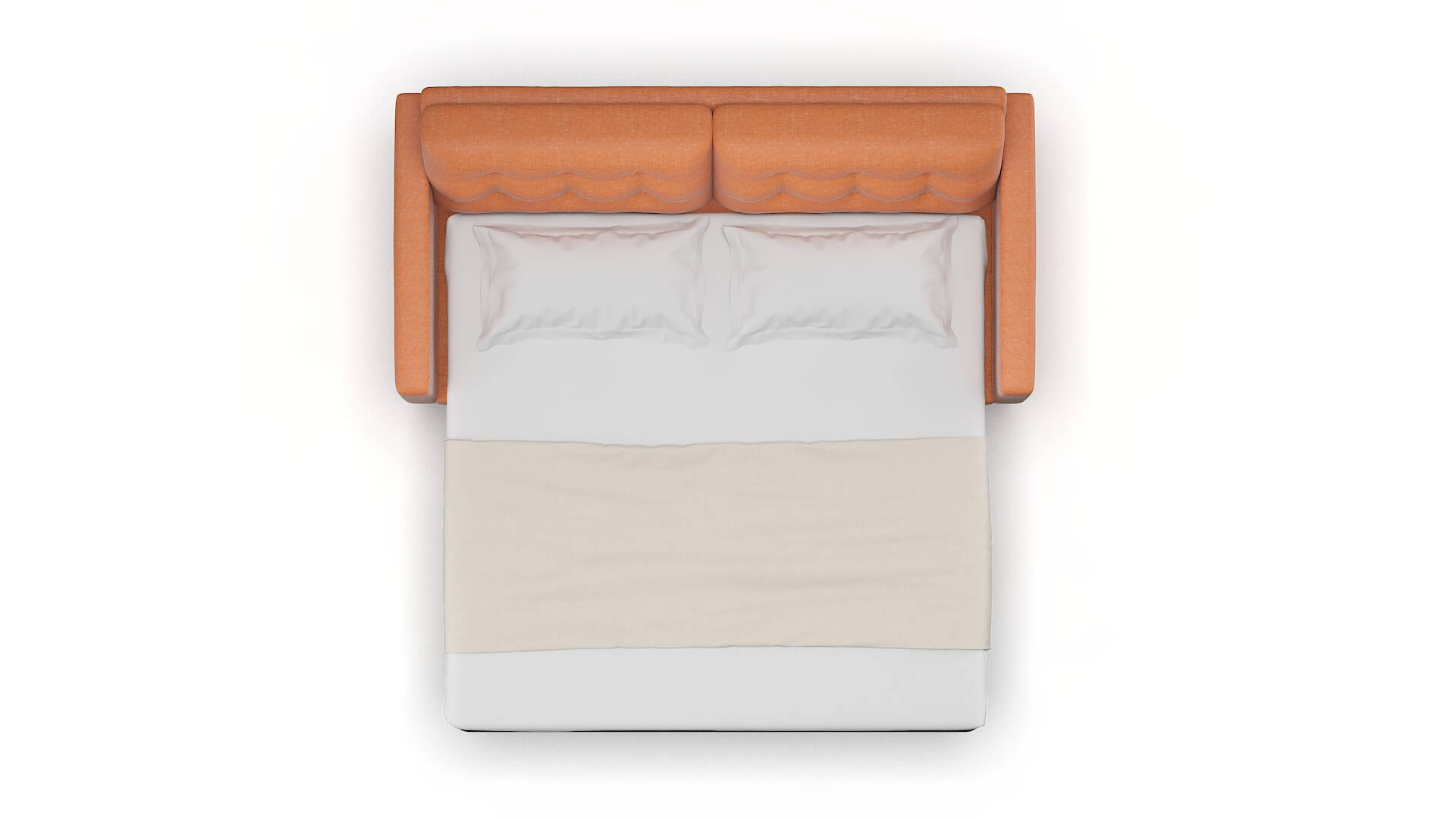 Turin Keylargo Terracotta Sofa Sleeper Espresso legs 3