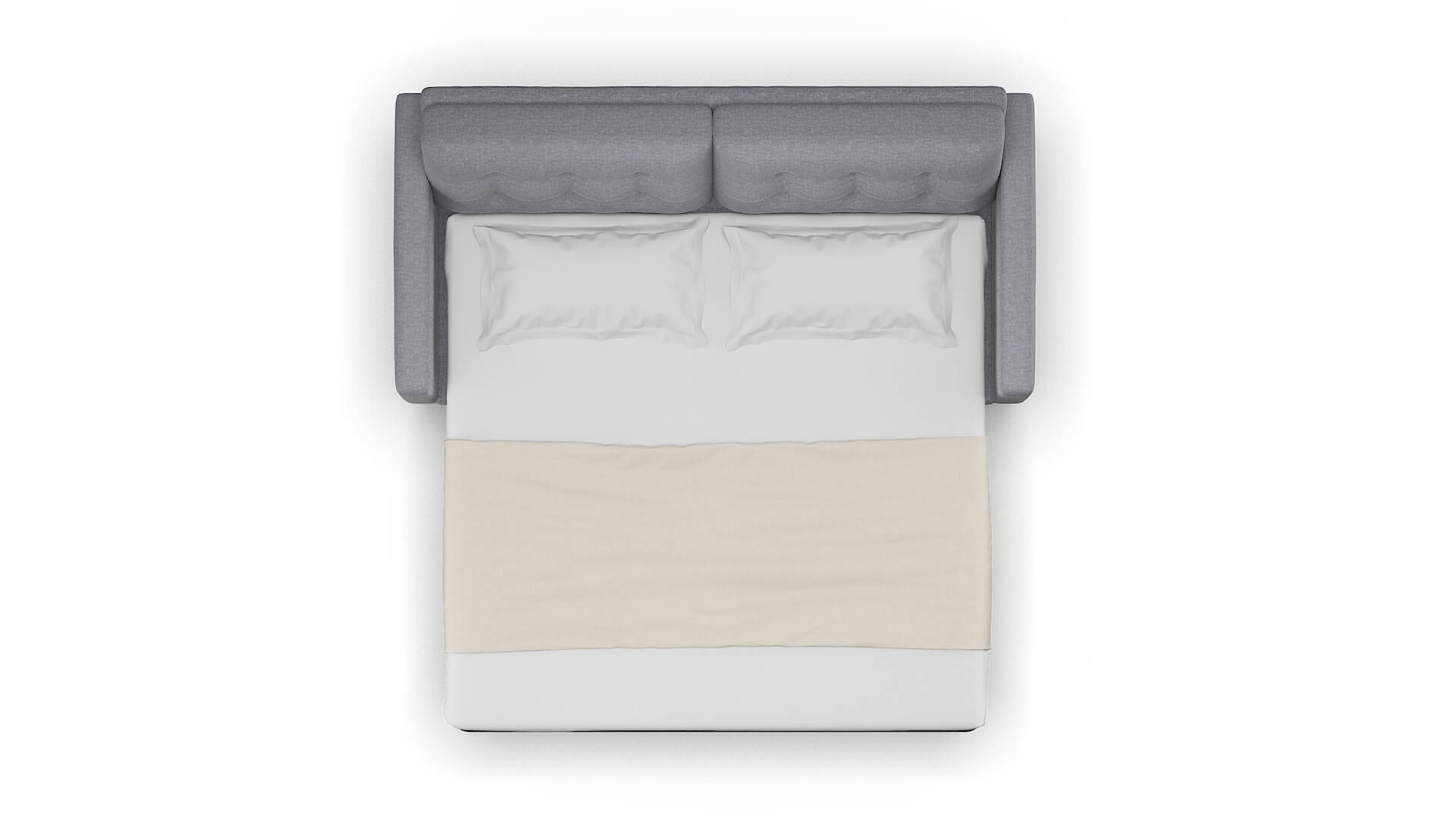 Turin Lana Ash Sofa Sleeper Espresso legs 3