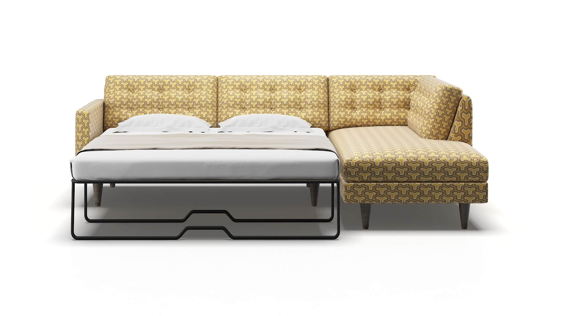 Turin Merci Dijon Panel Sleeper Espresso legs 1