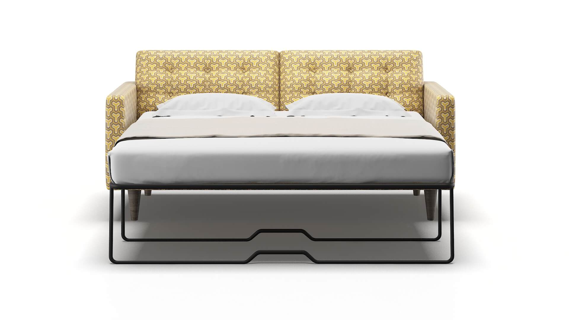 Turin Merci Dijon Sofa Sleeper Espresso legs 1