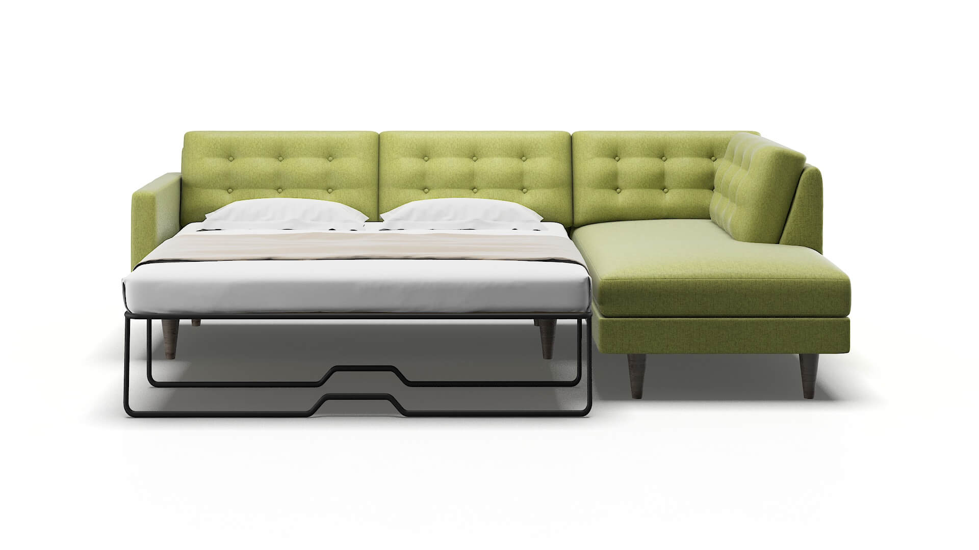 Turin Notion Appletini Panel Sleeper Espresso legs 1