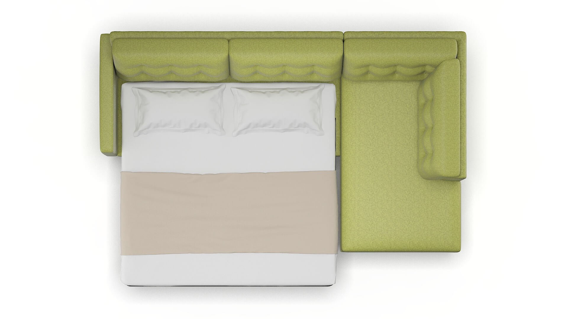 Turin Notion Appletini Panel Sleeper Espresso legs 3