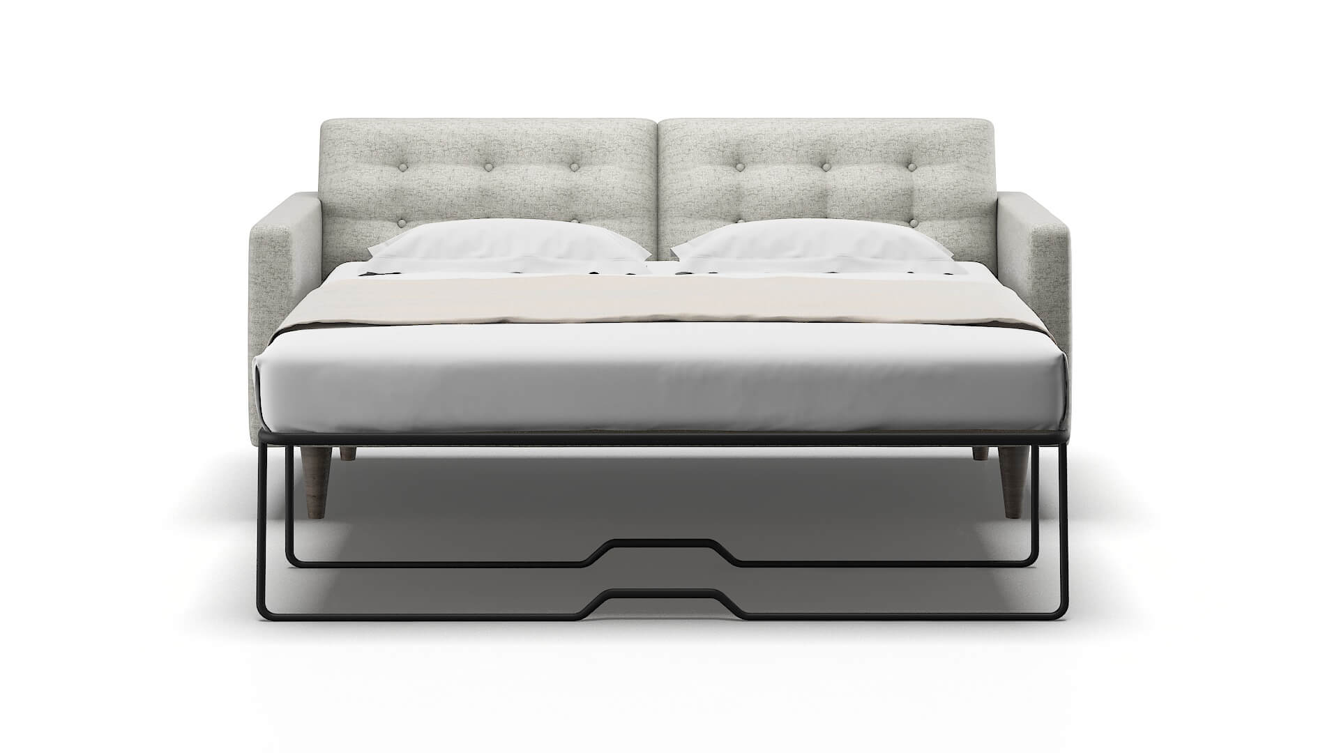 Turin Oceanside Granite Sofa Sleeper Espresso legs 1