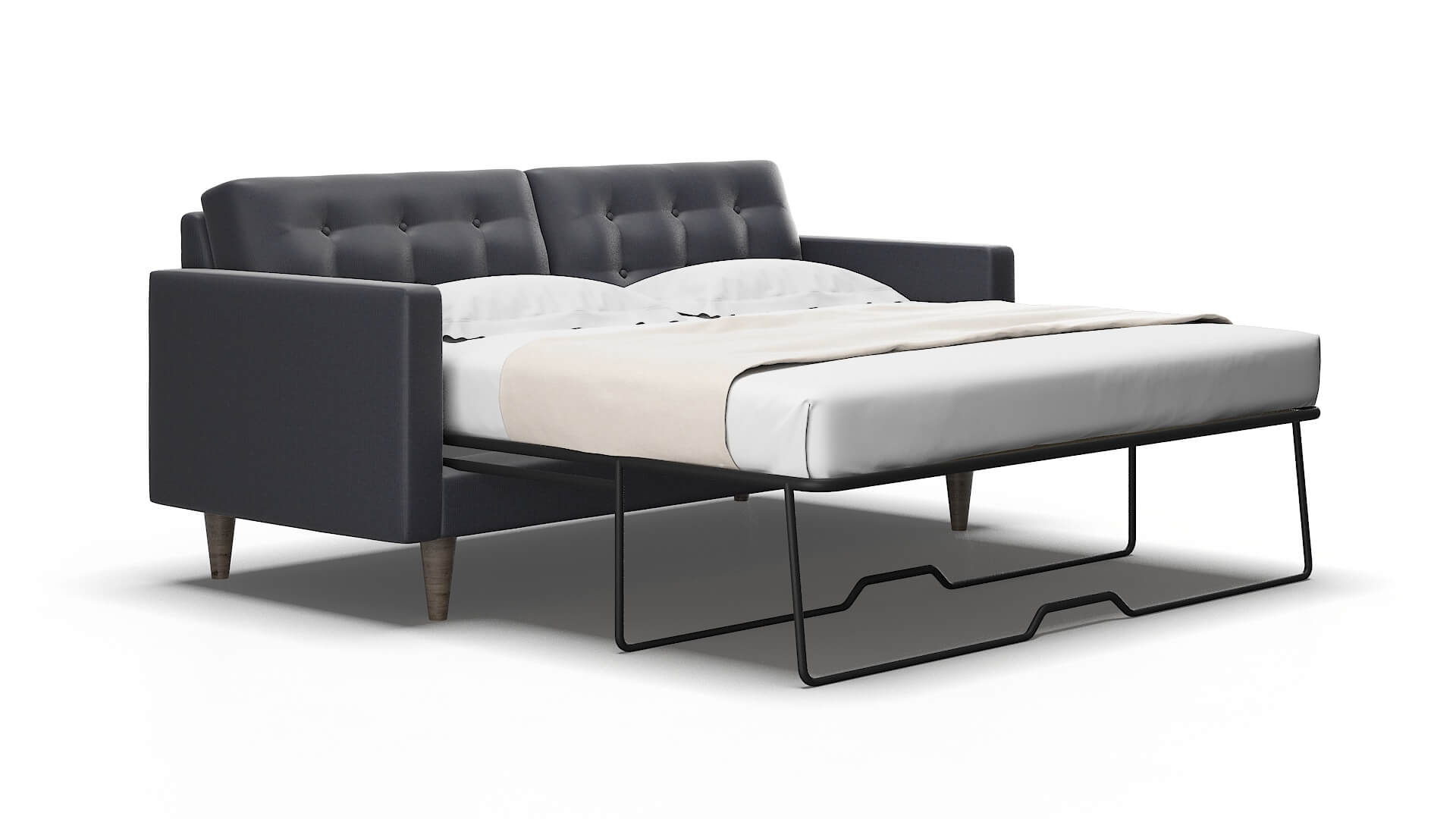 Turin Parker midnight Sofa sleeper Espresso Legs  2