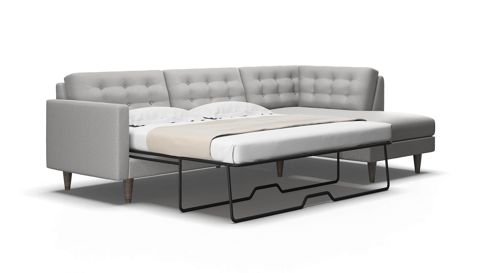 Turin Prime ash Panel sleeper Espresso Legs  2
