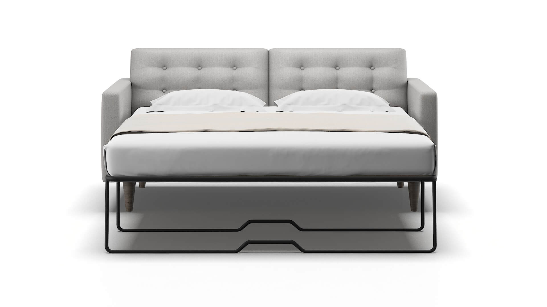 Turin Prime Ash Sofa Sleeper Espresso legs 1