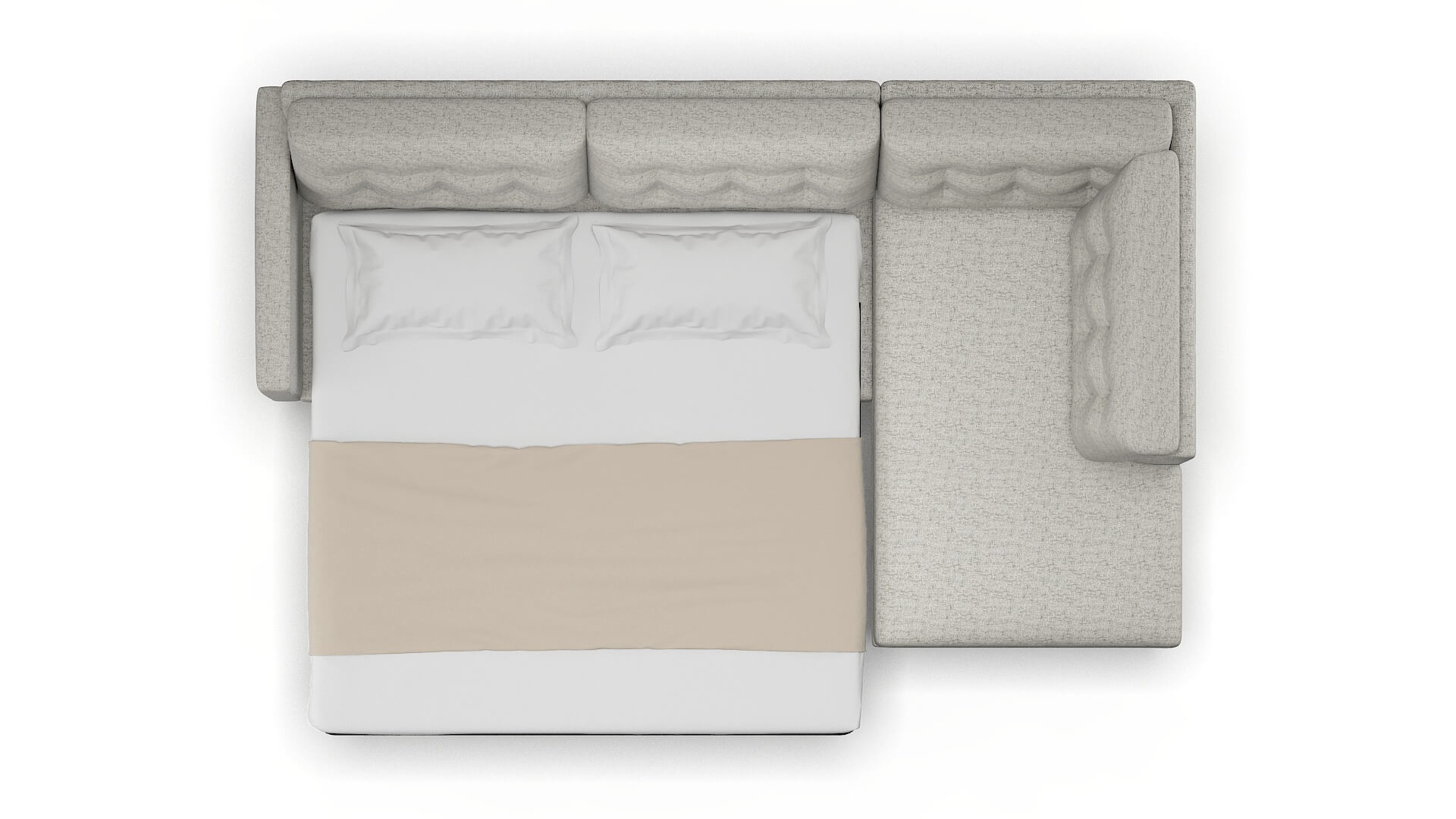 Turin Prime Gravel Panel Sleeper Espresso legs 3