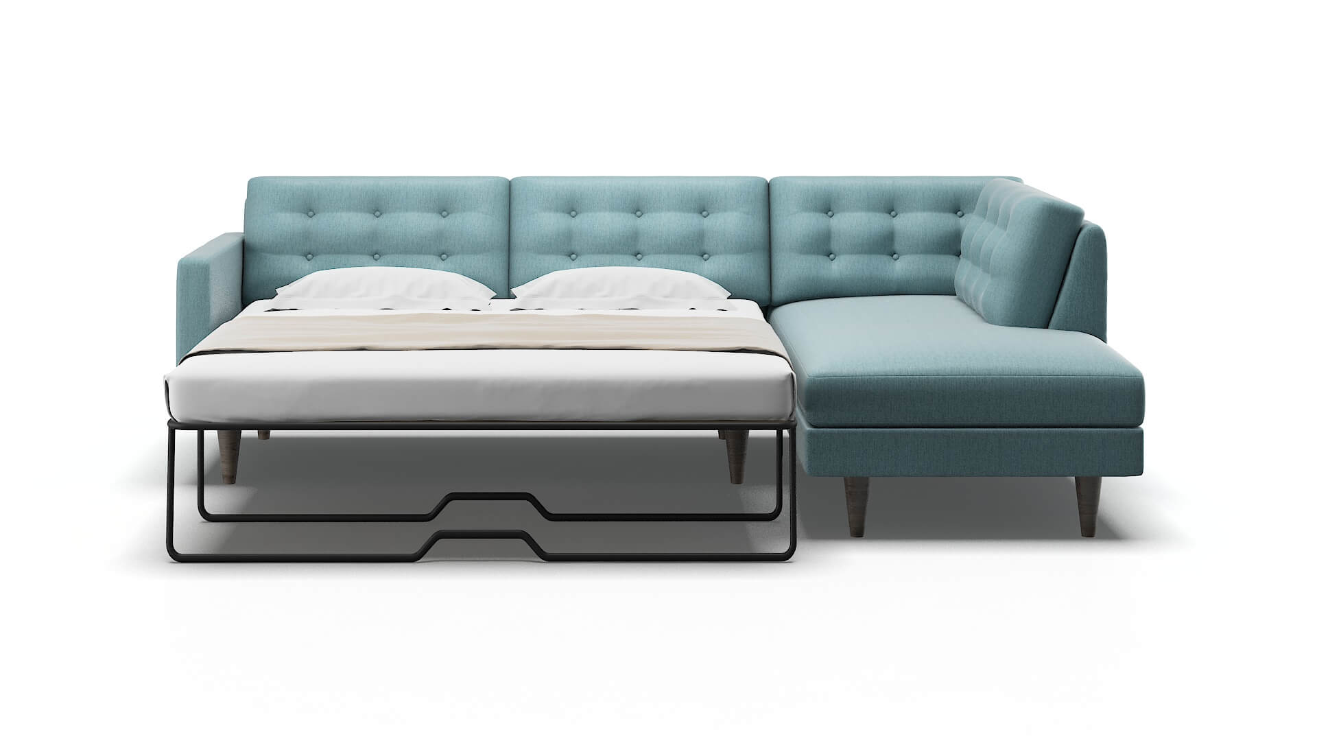 Turin Prisma Rainfall Panel Sleeper Espresso legs 1