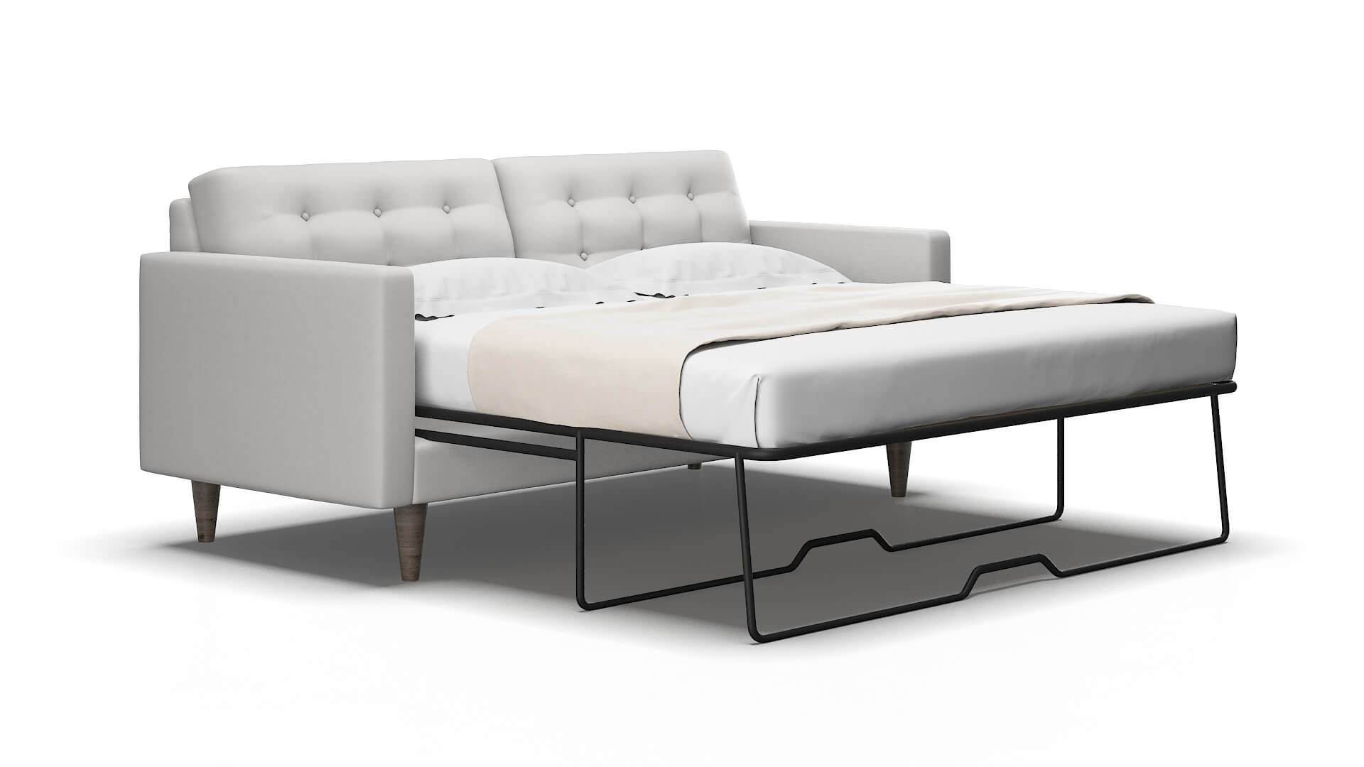 Turin Prisma Steam Sofa Sleeper Espresso legs 2