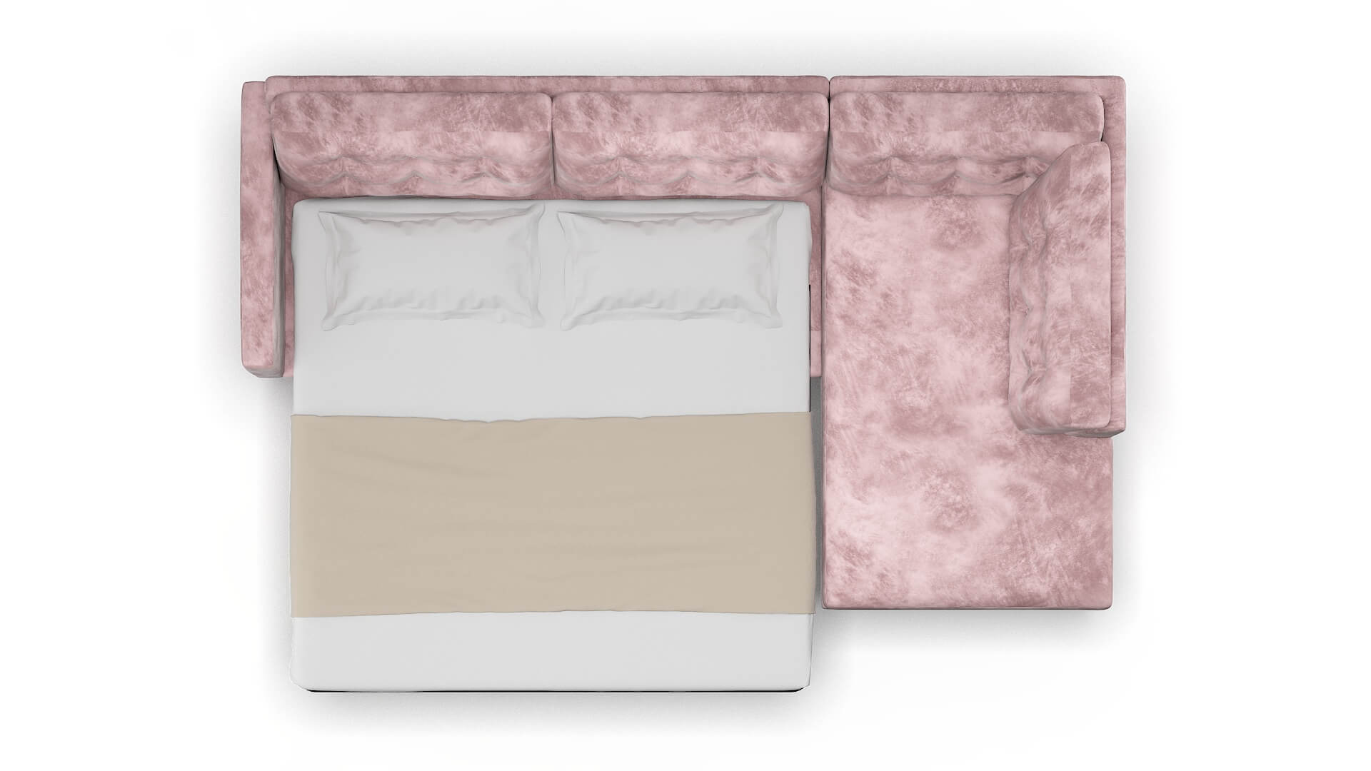 Turin Quartz 705 Panel Sleeper Espresso legs 3