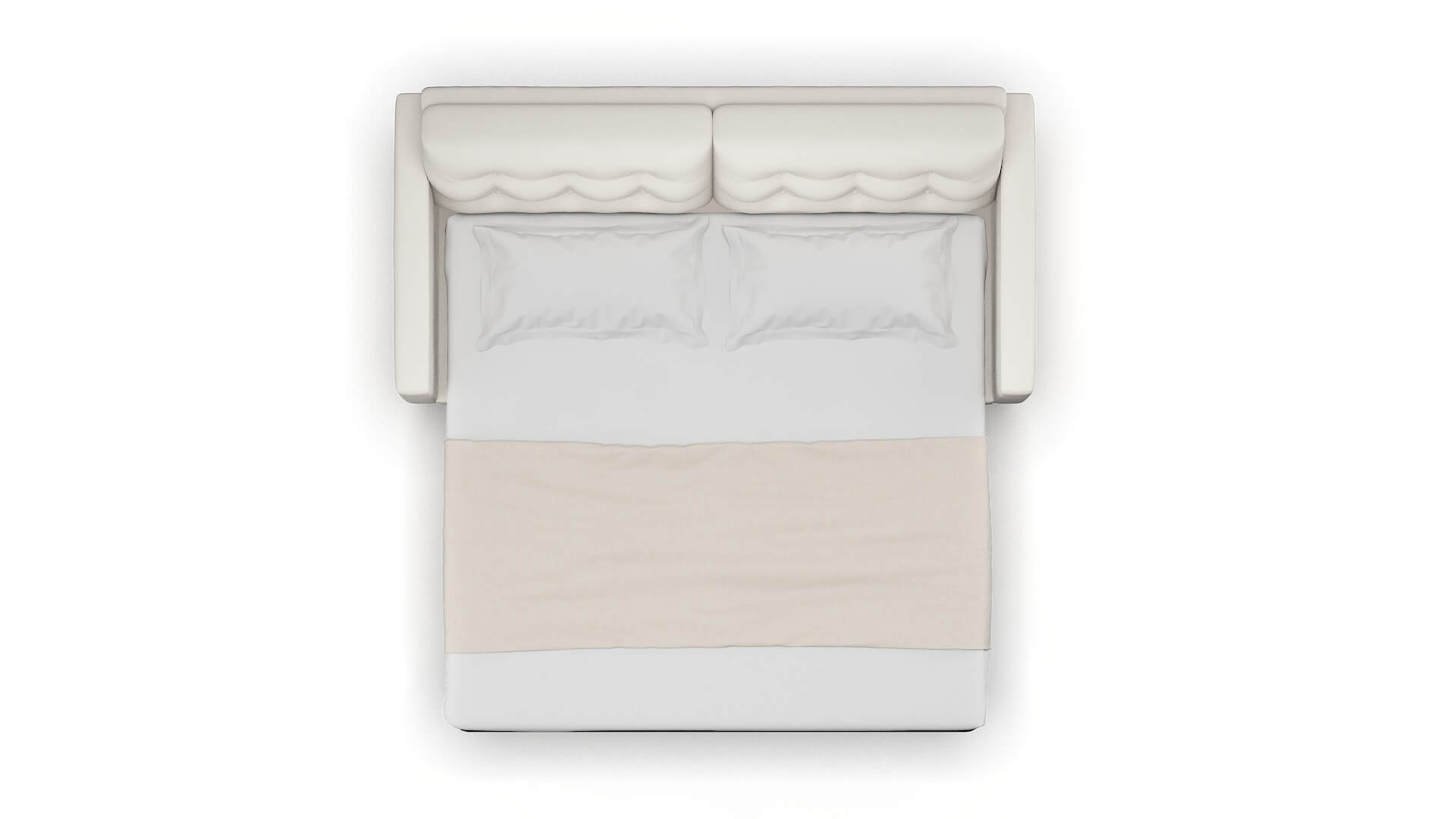 Turin Redondo Pearl Sofa Sleeper Espresso legs 3