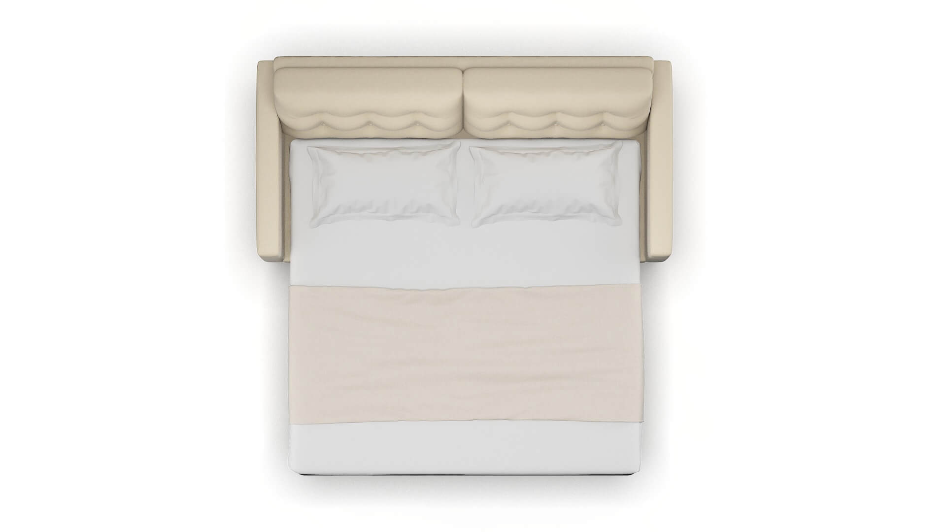 Turin Rocket Sand Sofa Sleeper Espresso legs 3