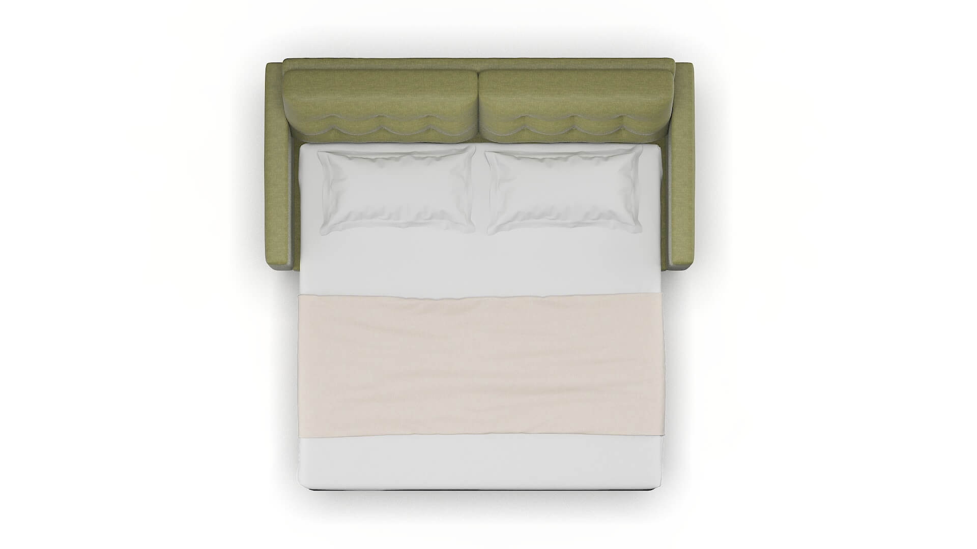 Turin Simplex Sour_apple Sofa Sleeper Espresso legs 3