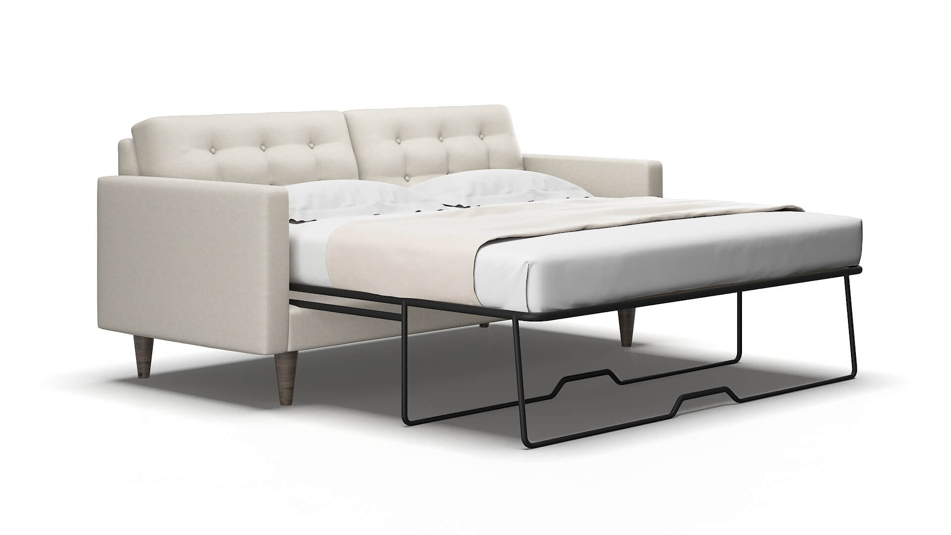 Turin Terrain natural Sofa sleeper Espresso Legs  2