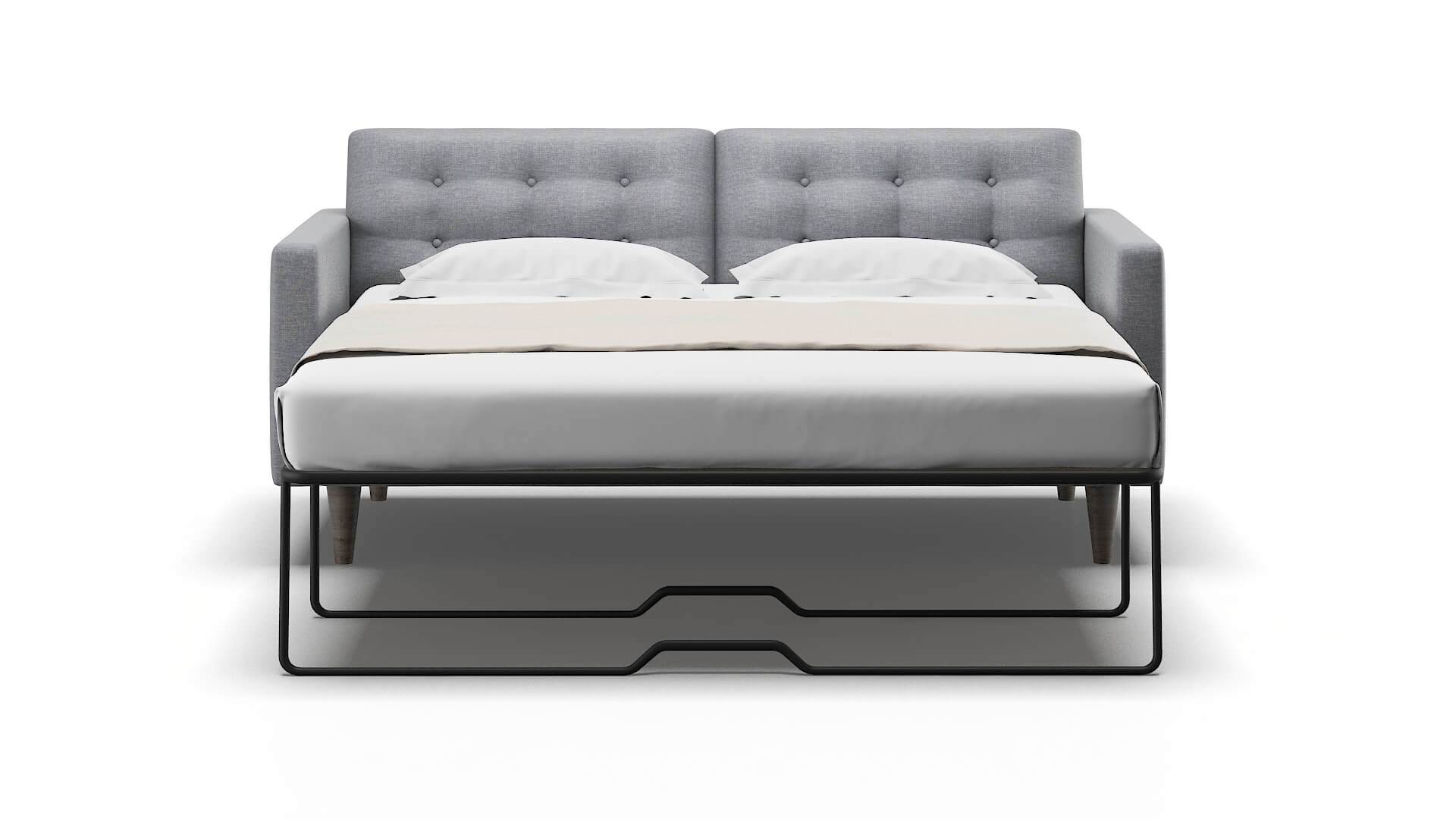 Turin Venus Mist Sofa Sleeper Espresso legs 1