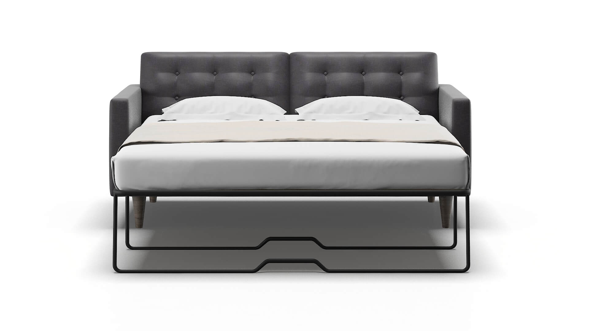 Turin Venus Onyx Sofa Sleeper Espresso legs 1