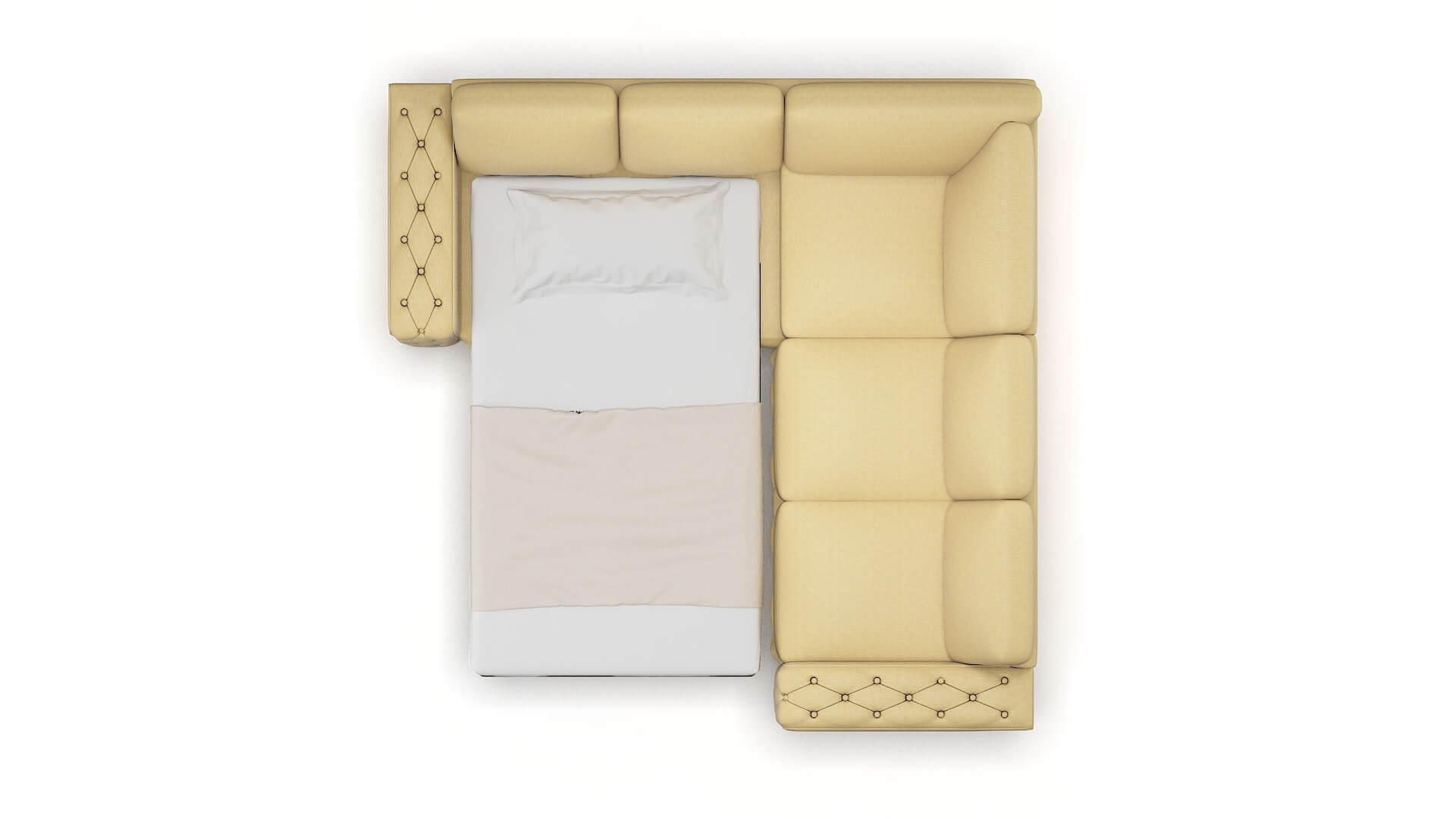 Windsor Avalon_hp Ginger Sectional Sleeper Espresso legs 3