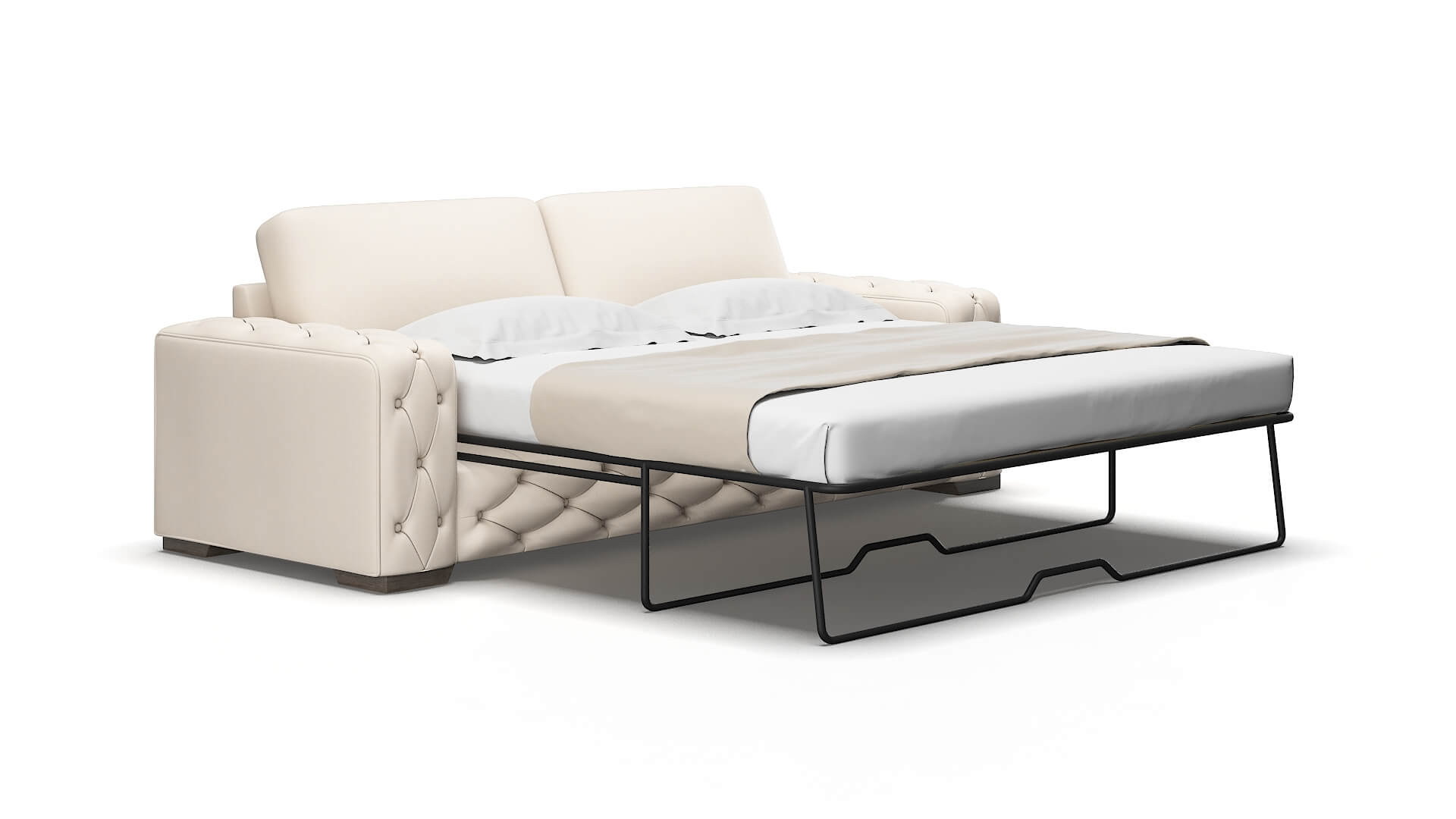 Windsor Bella buckwheat Sofa sleeper Espresso Legs  2