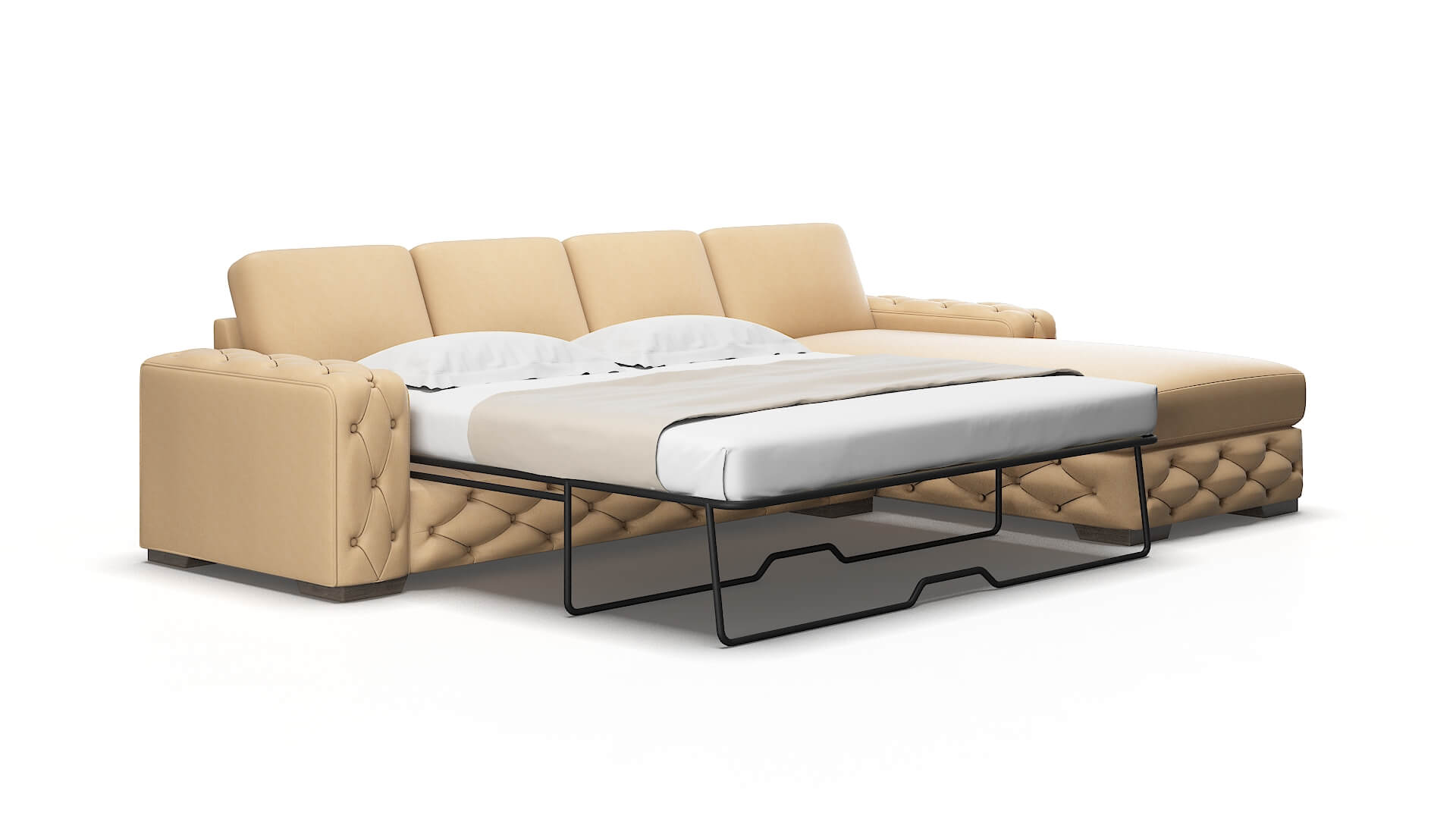 Windsor Bella coffee Panel sleeper Espresso Legs  2