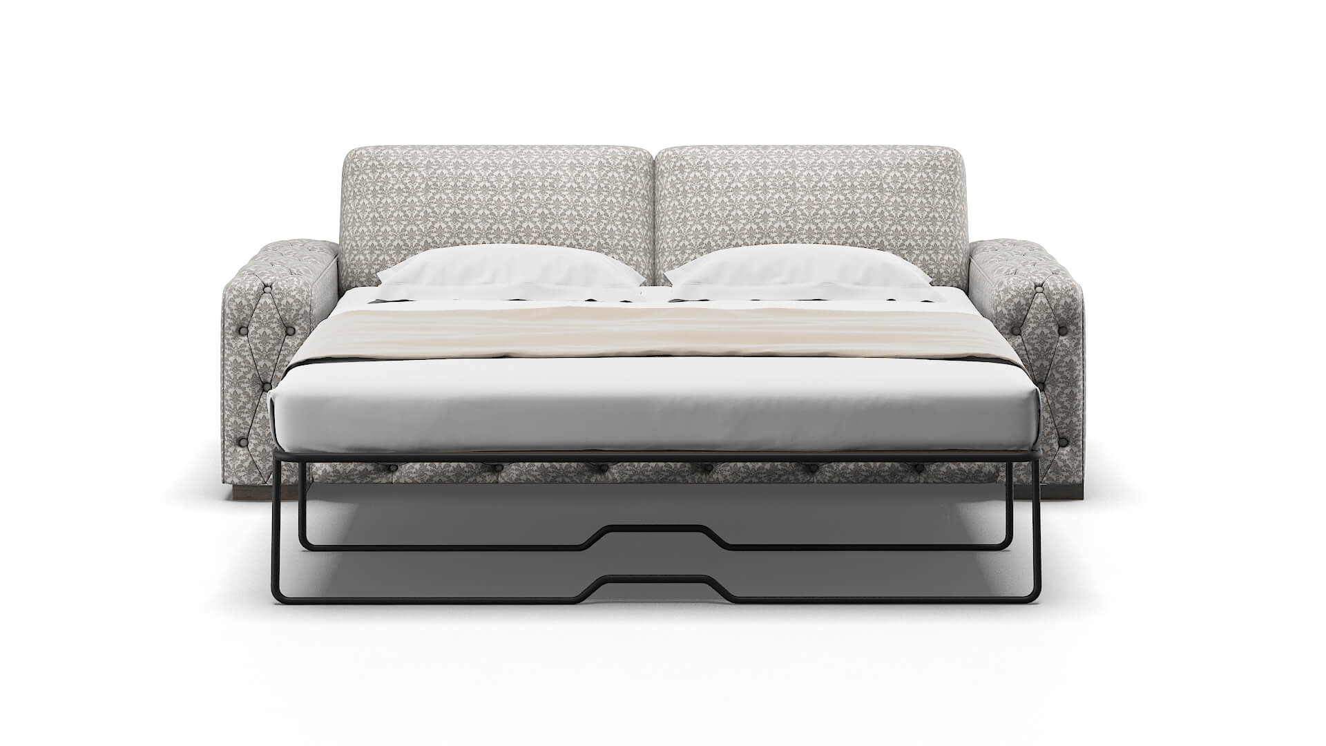 Windsor Bergamo Dove Sofa Sleeper Espresso legs 1