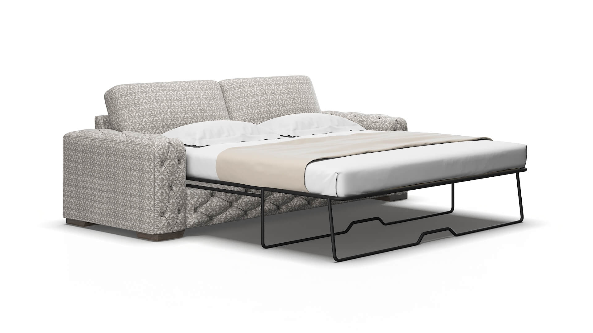 Windsor Bergamo Dove Sofa Sleeper Espresso legs 2